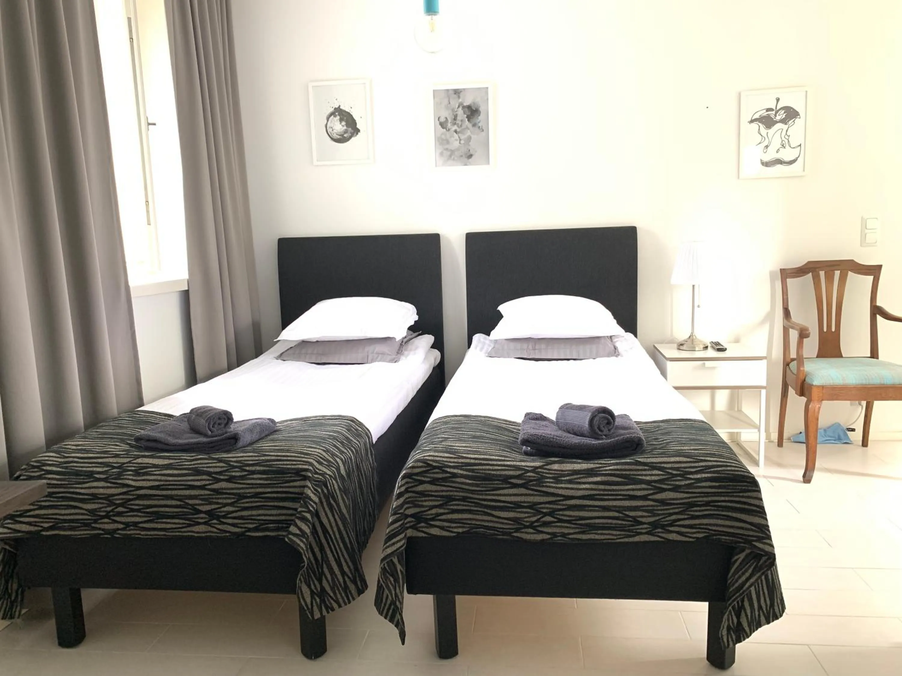 Bed in Green Door Apartments