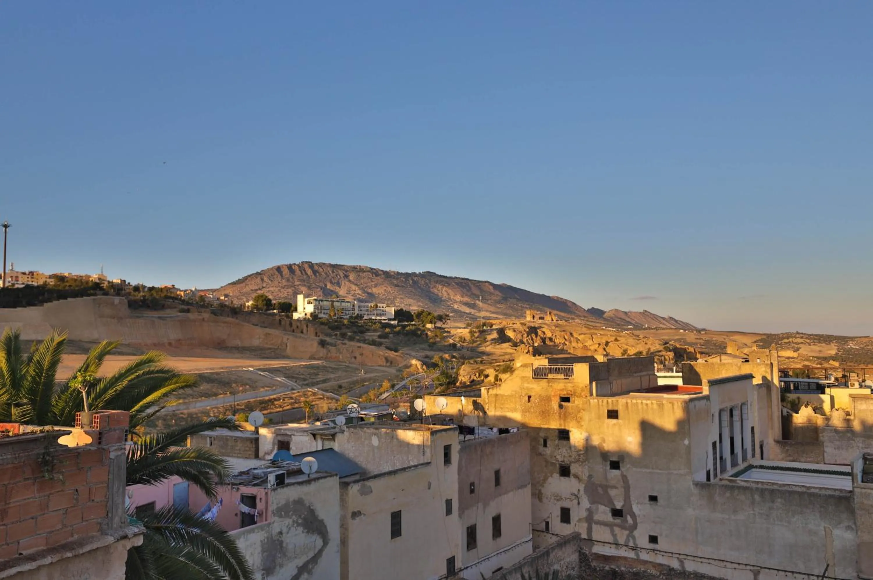 Balcony/Terrace in Riad Les Idrissides Chez LEA