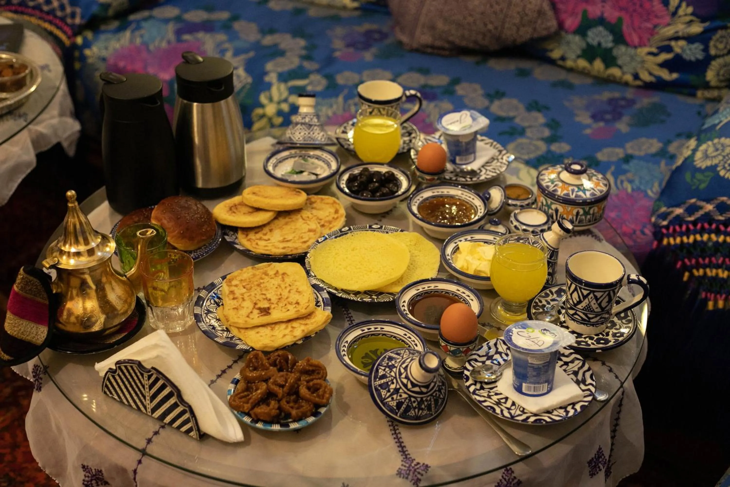 Breakfast in Riad Les Idrissides Chez LEA