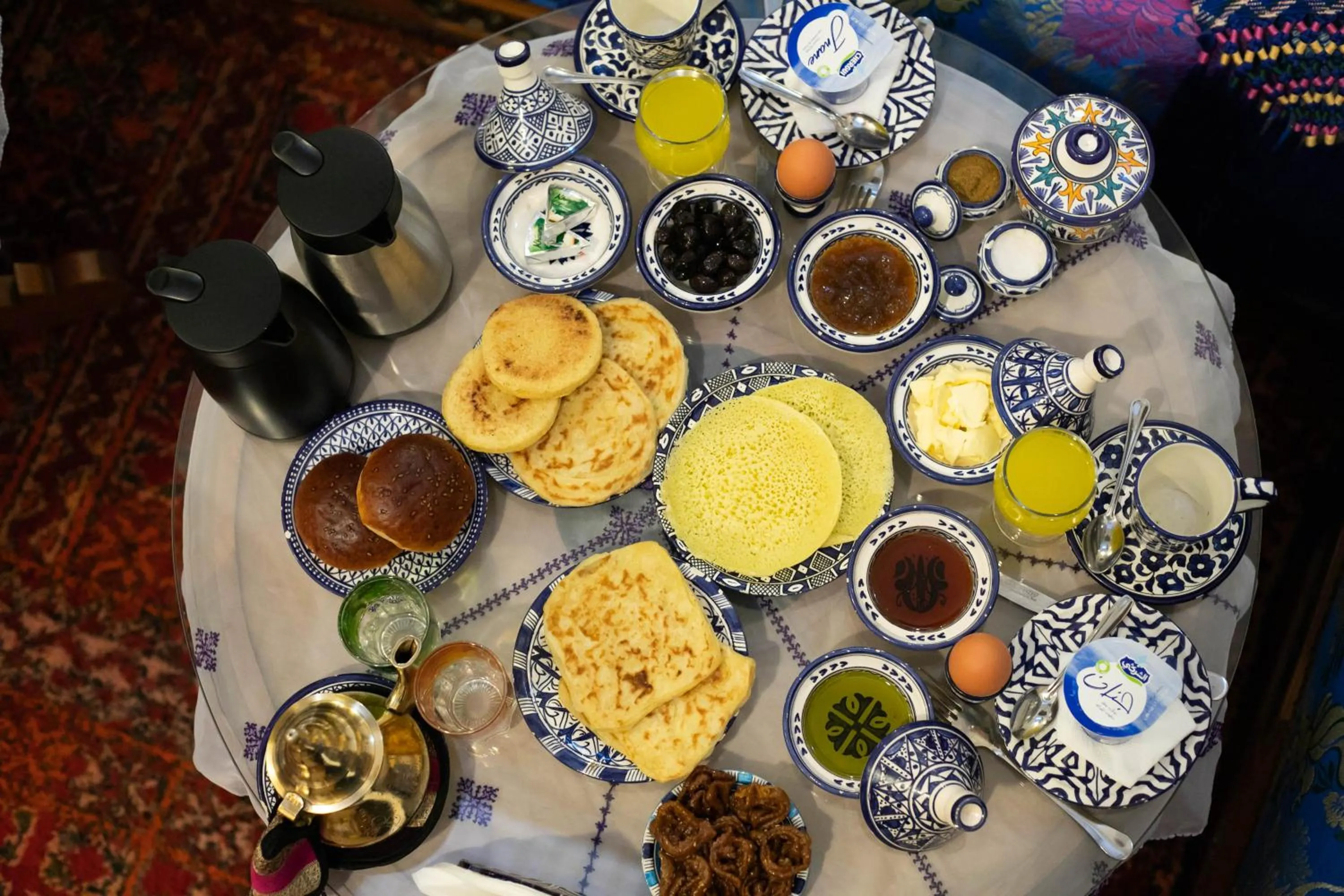 Breakfast in Riad Les Idrissides Chez LEA