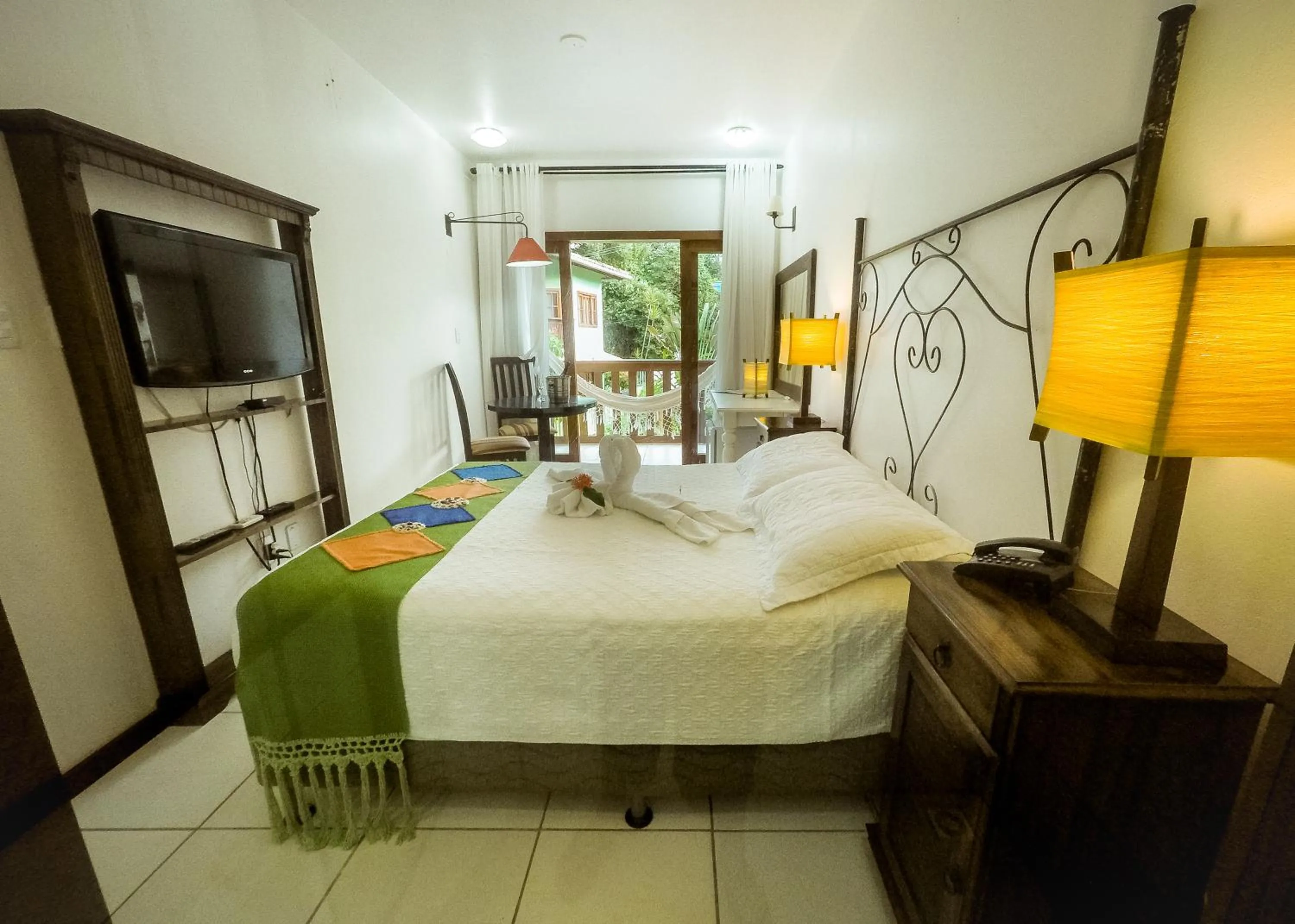 Bedroom, Bed in Porto dos Casais Guest House Itacaré