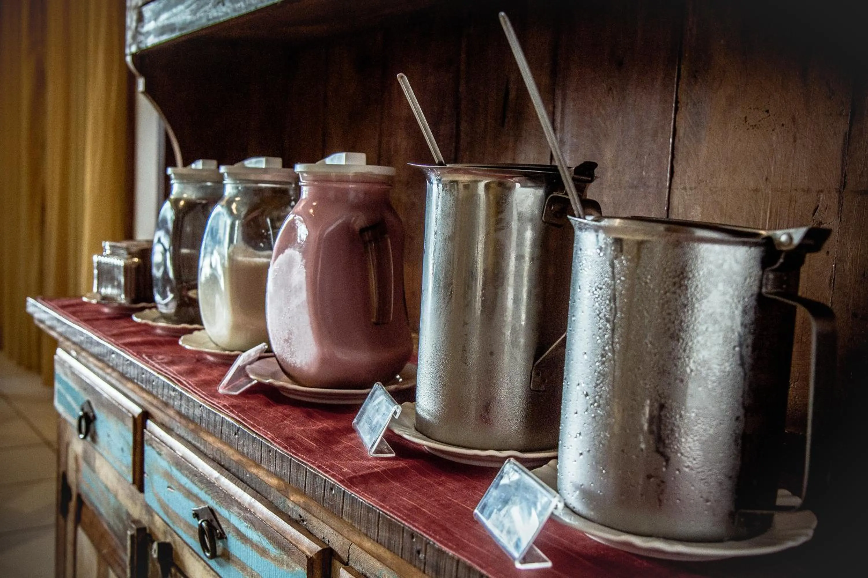 Buffet breakfast in Porto dos Casais Guest House Itacaré