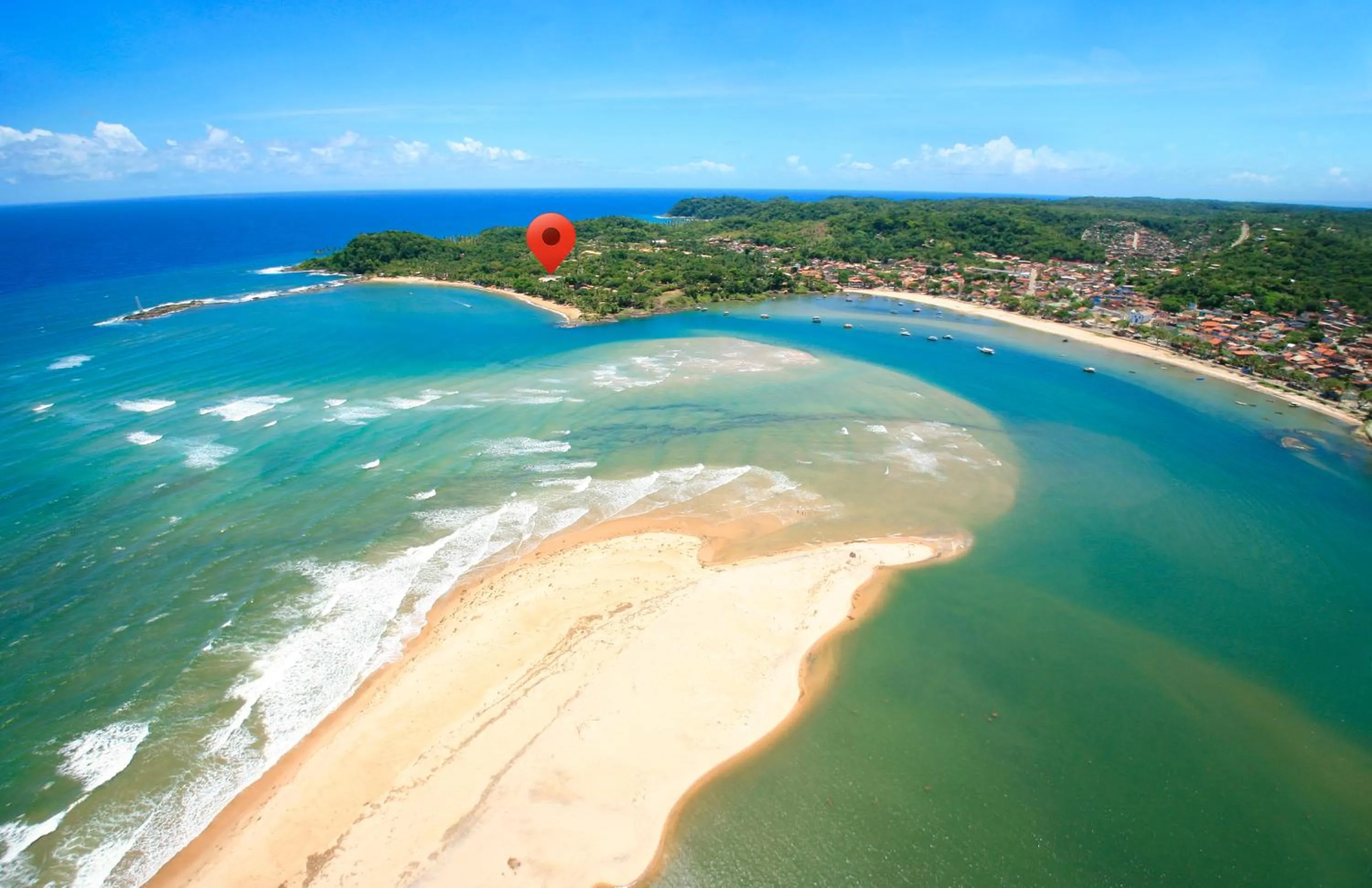 Bird's eye view in Porto dos Casais Guest House Itacaré