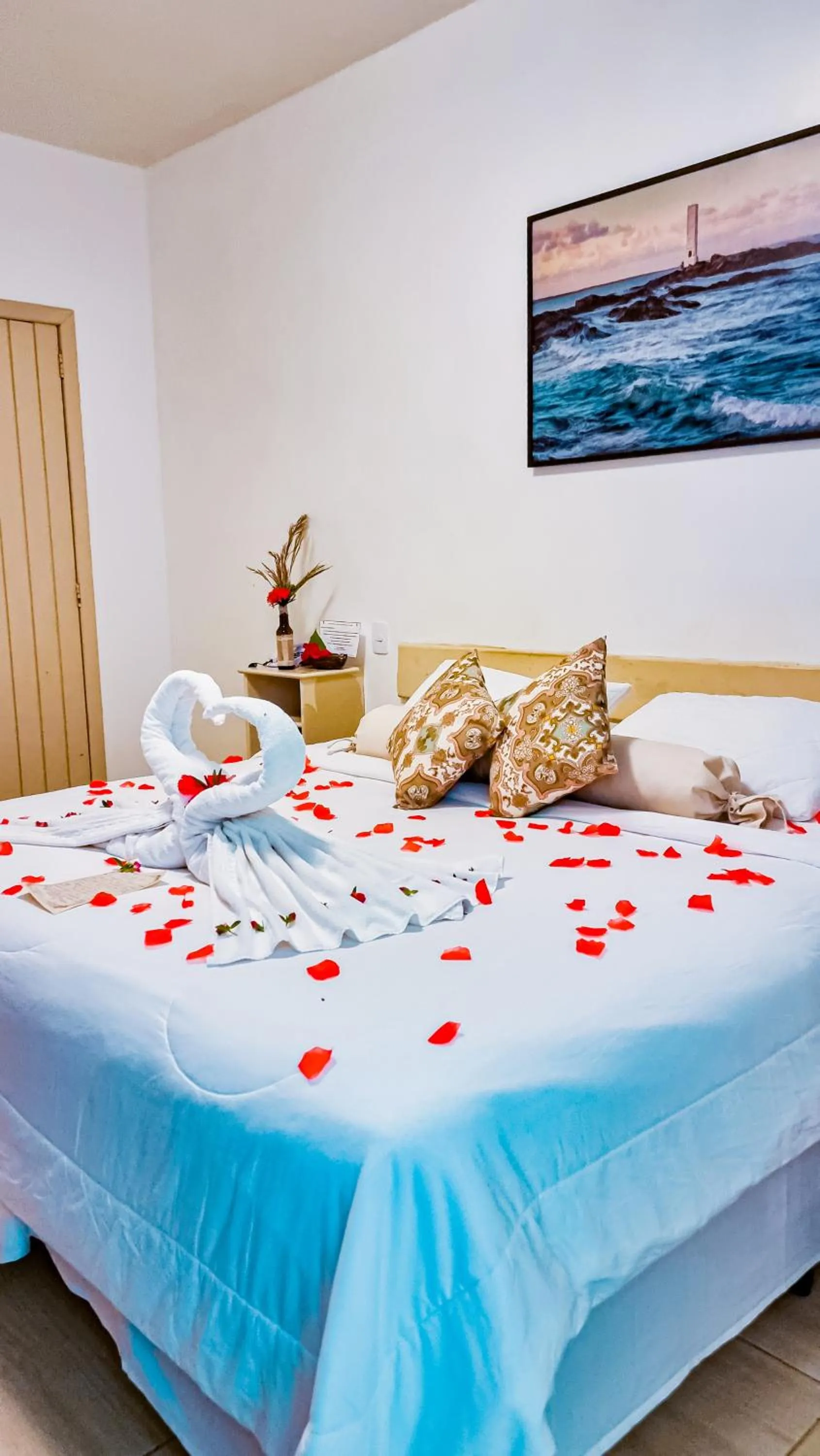 Bed in Pousada Portal da Concha