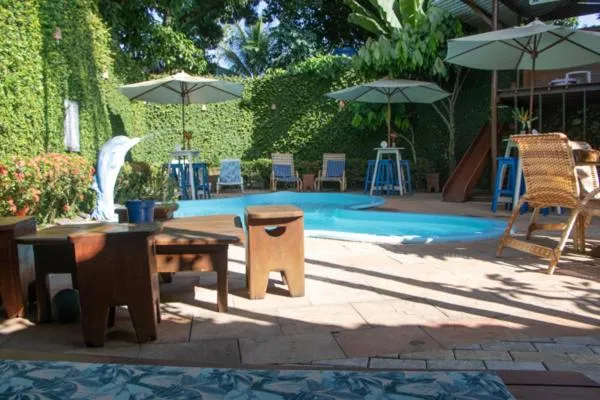 Swimming pool in Pousada Portal da Concha