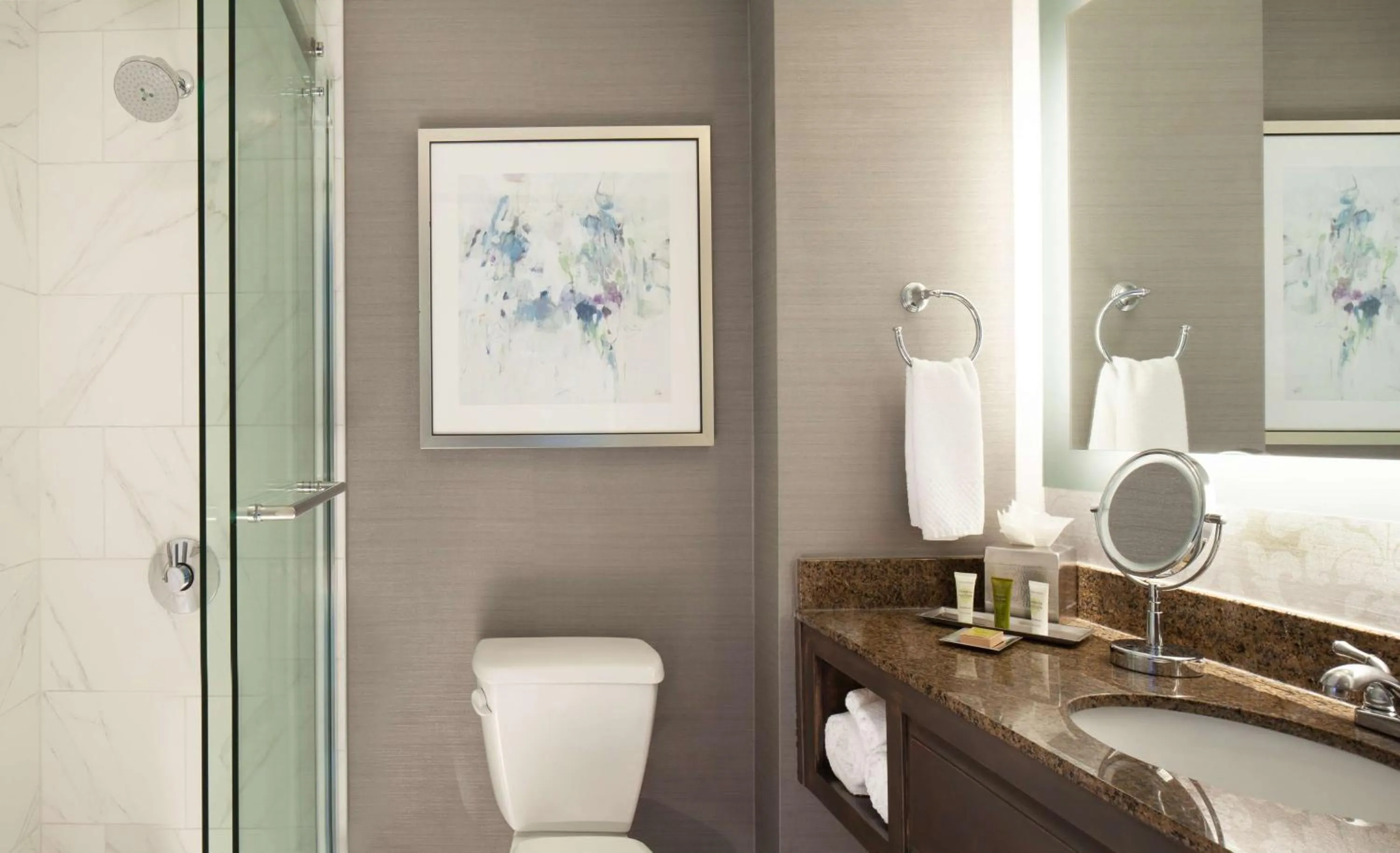 Bathroom in Hilton Atlanta/Marietta Hotel & Conference Center