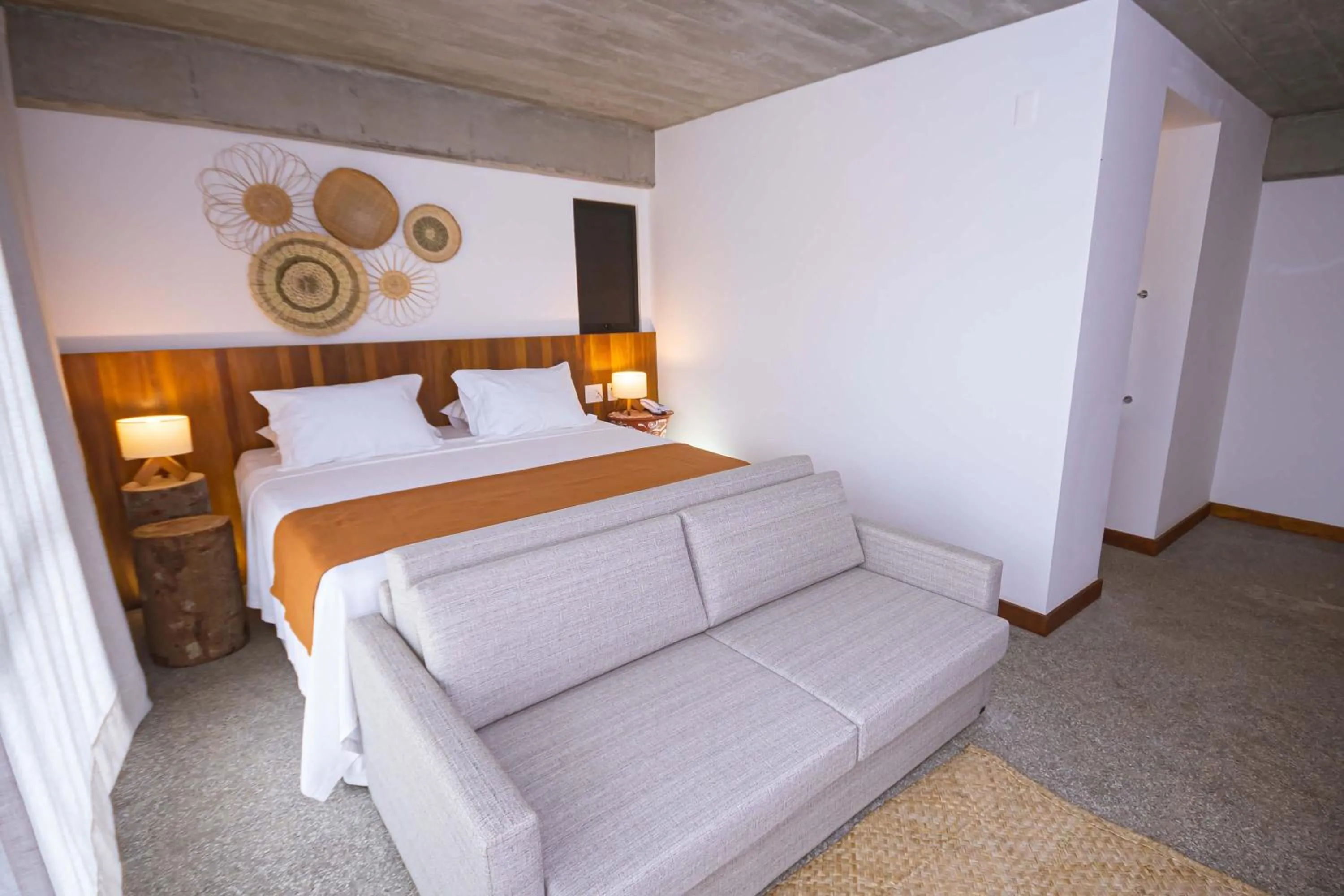 Bed in Aldeia do Mar Sensorial Hotel