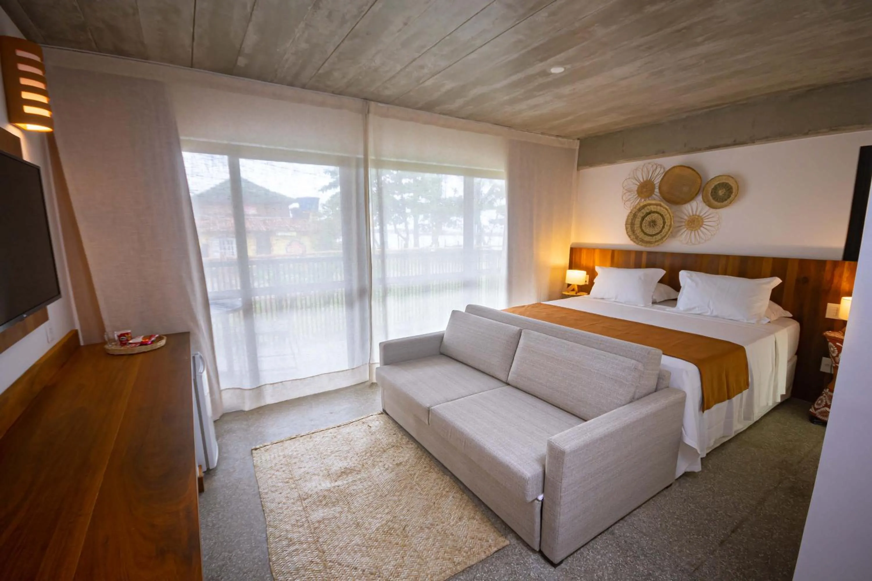 Bed in Aldeia do Mar Sensorial Hotel