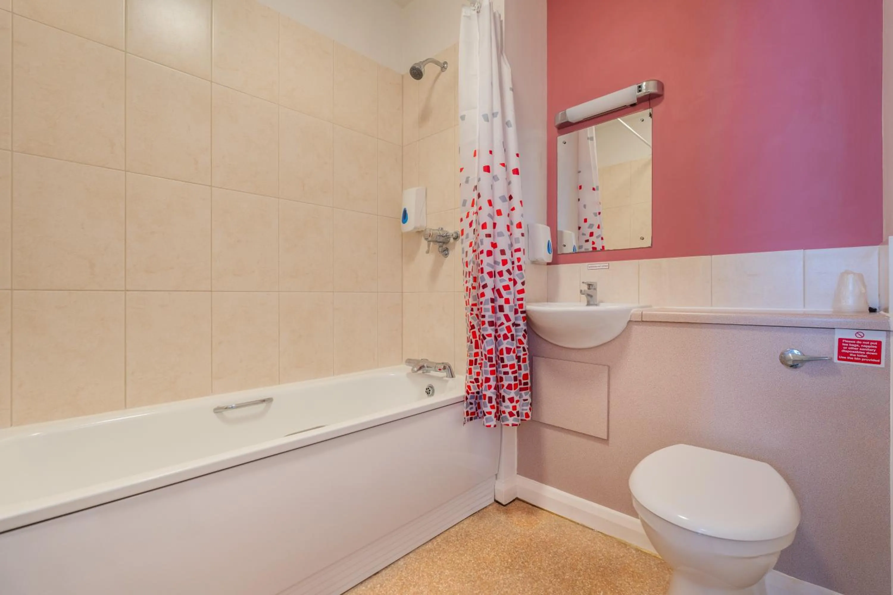 Bathroom in Wookey Hole Hotel