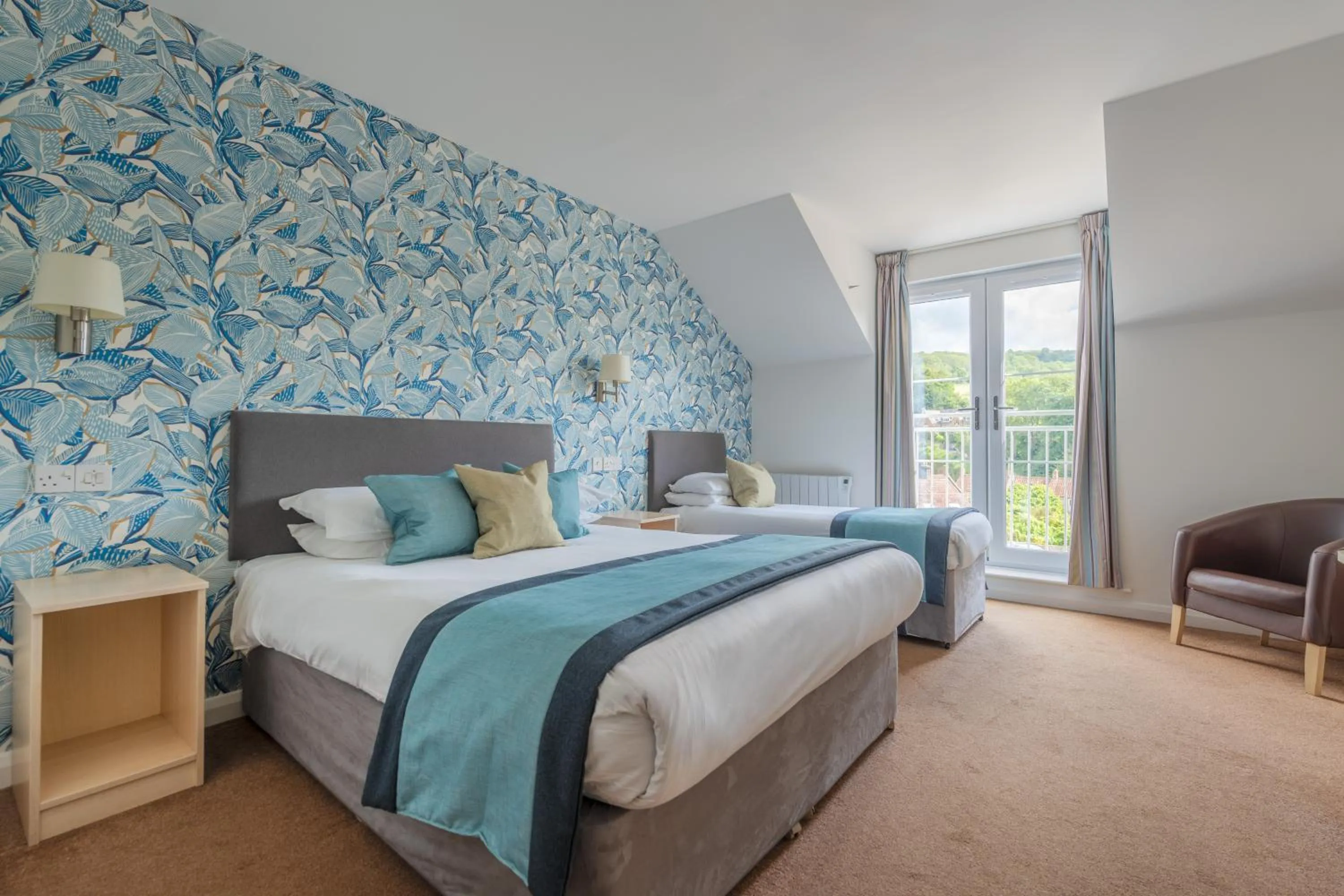 Bed in Wookey Hole Hotel