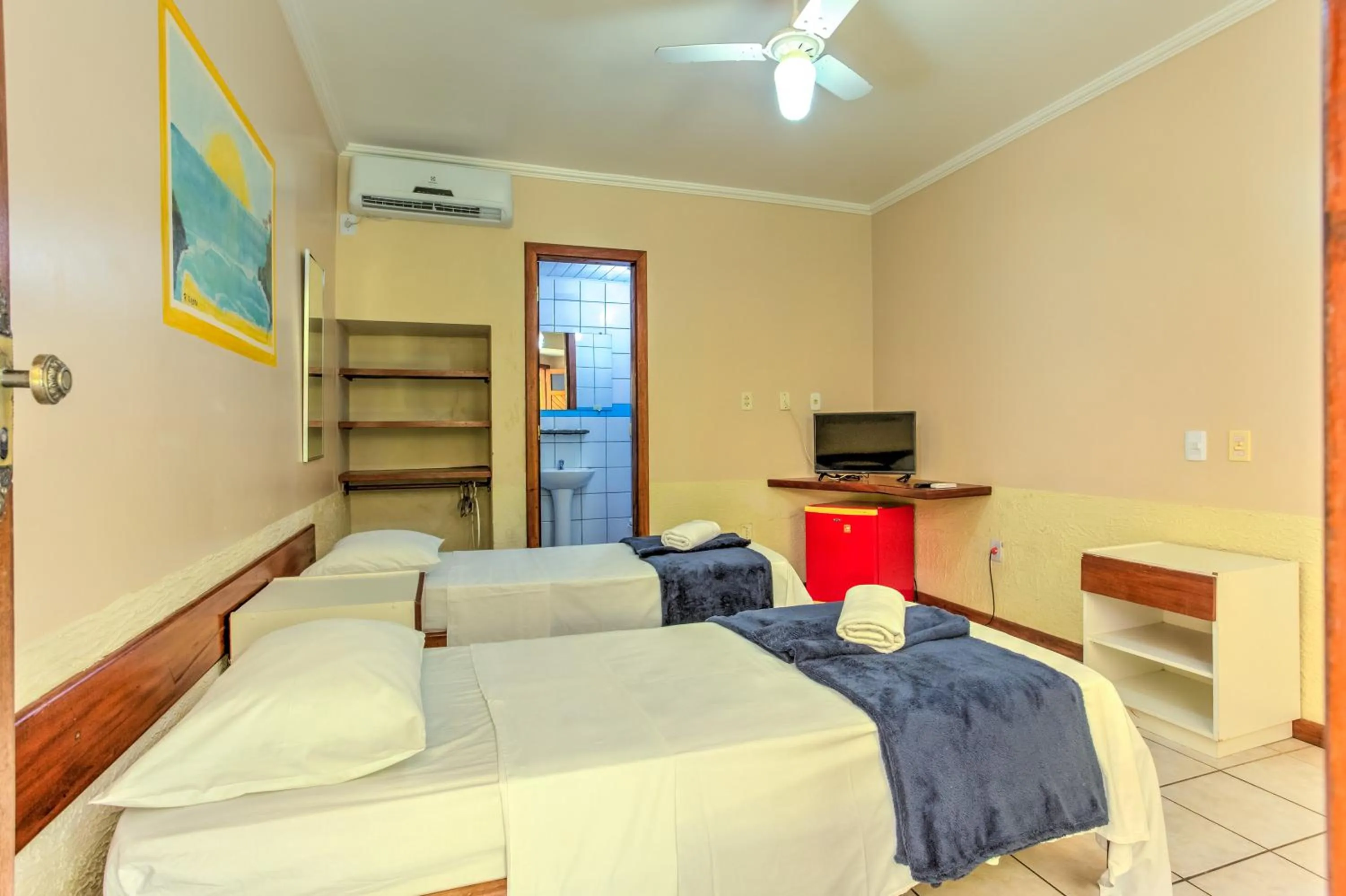 Bed in Pousada Raisis