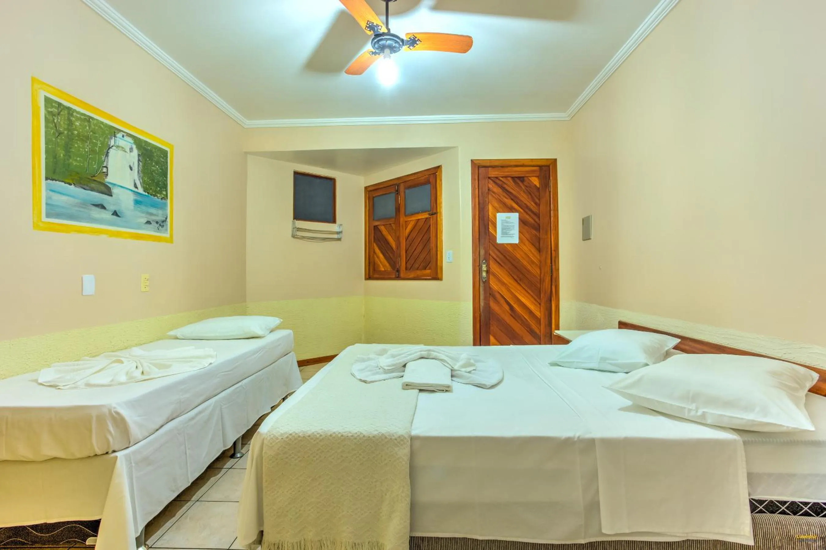 Bed in Pousada Raisis