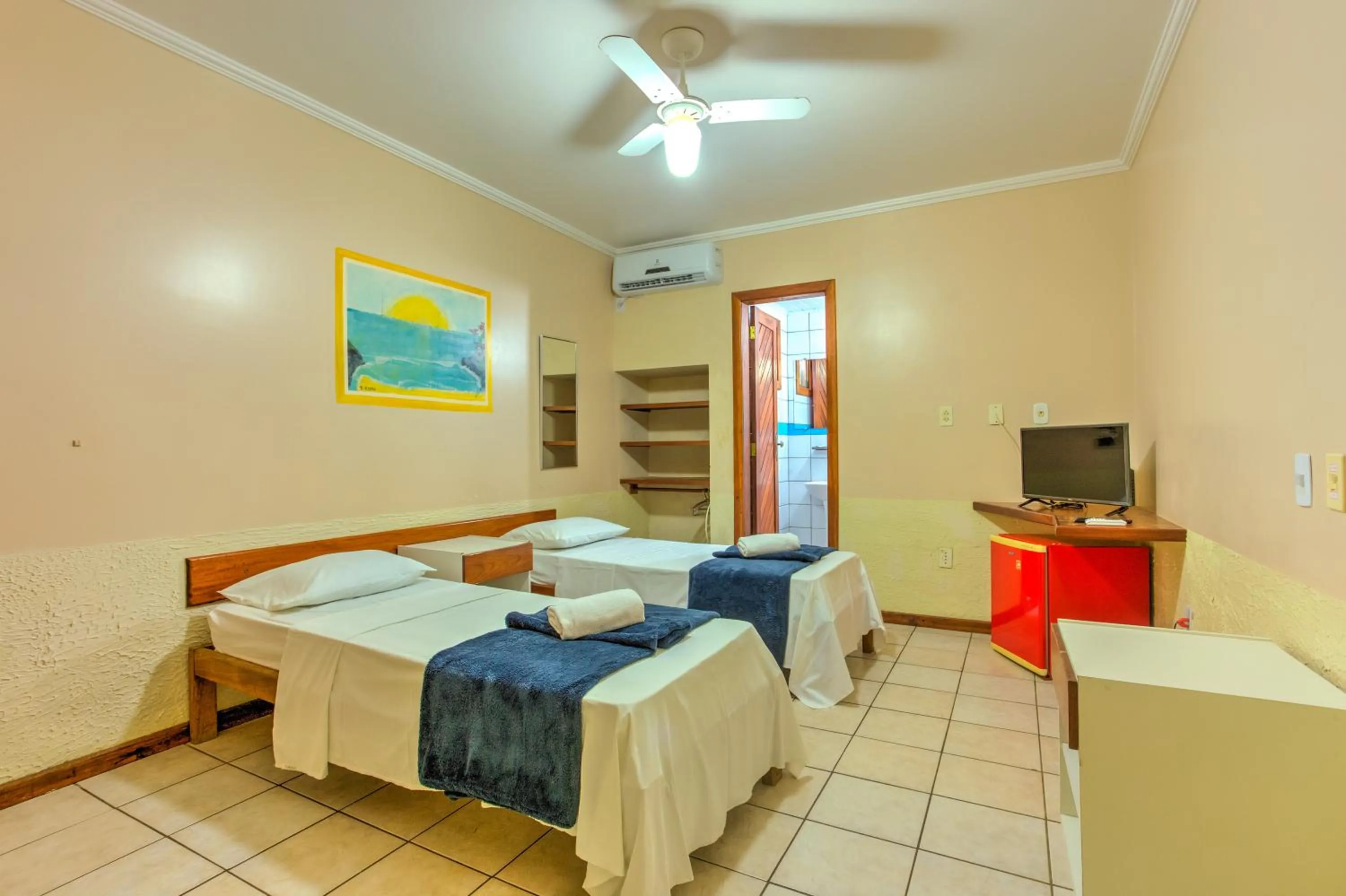 Bed in Pousada Raisis