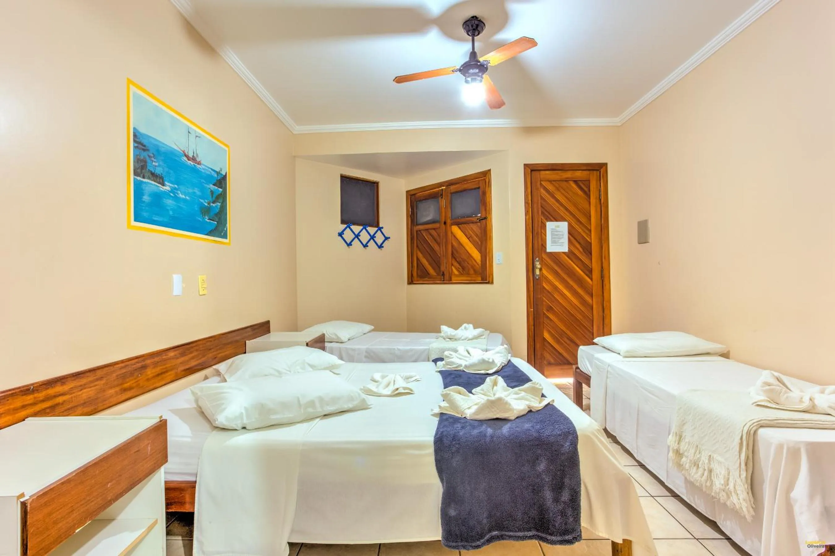 Bed in Pousada Raisis