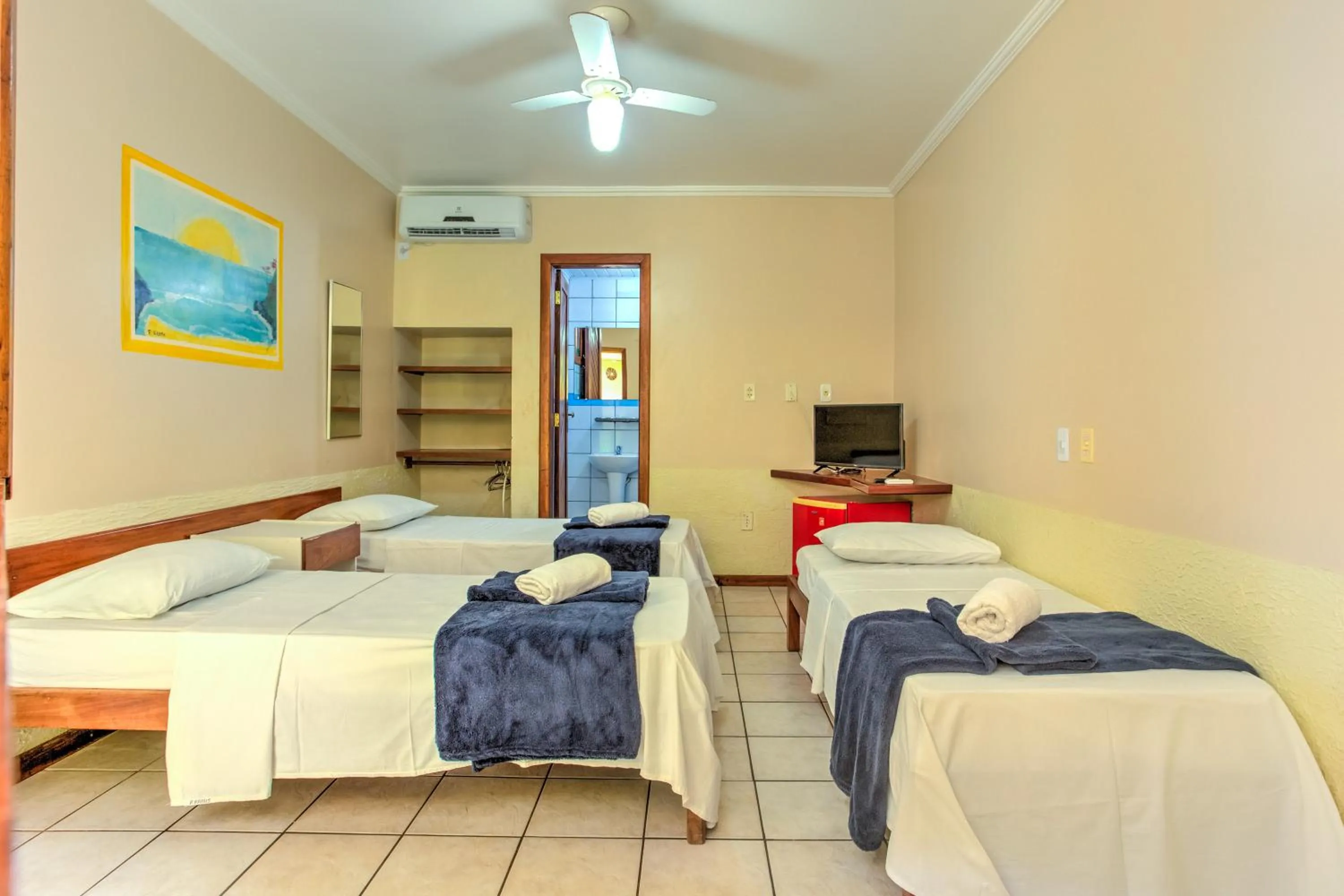 Bed in Pousada Raisis