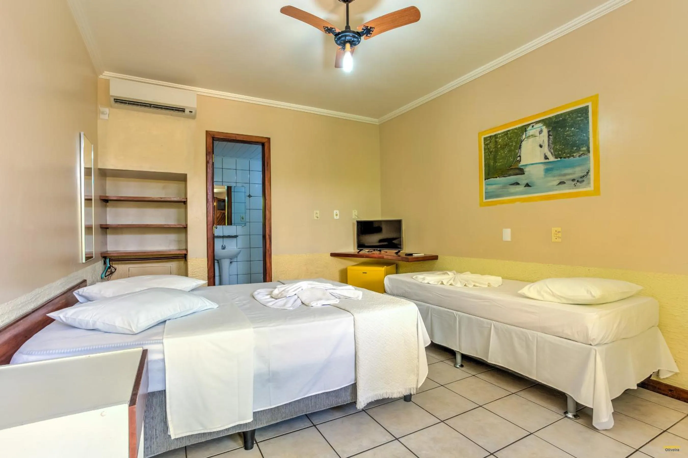 Bed in Pousada Raisis