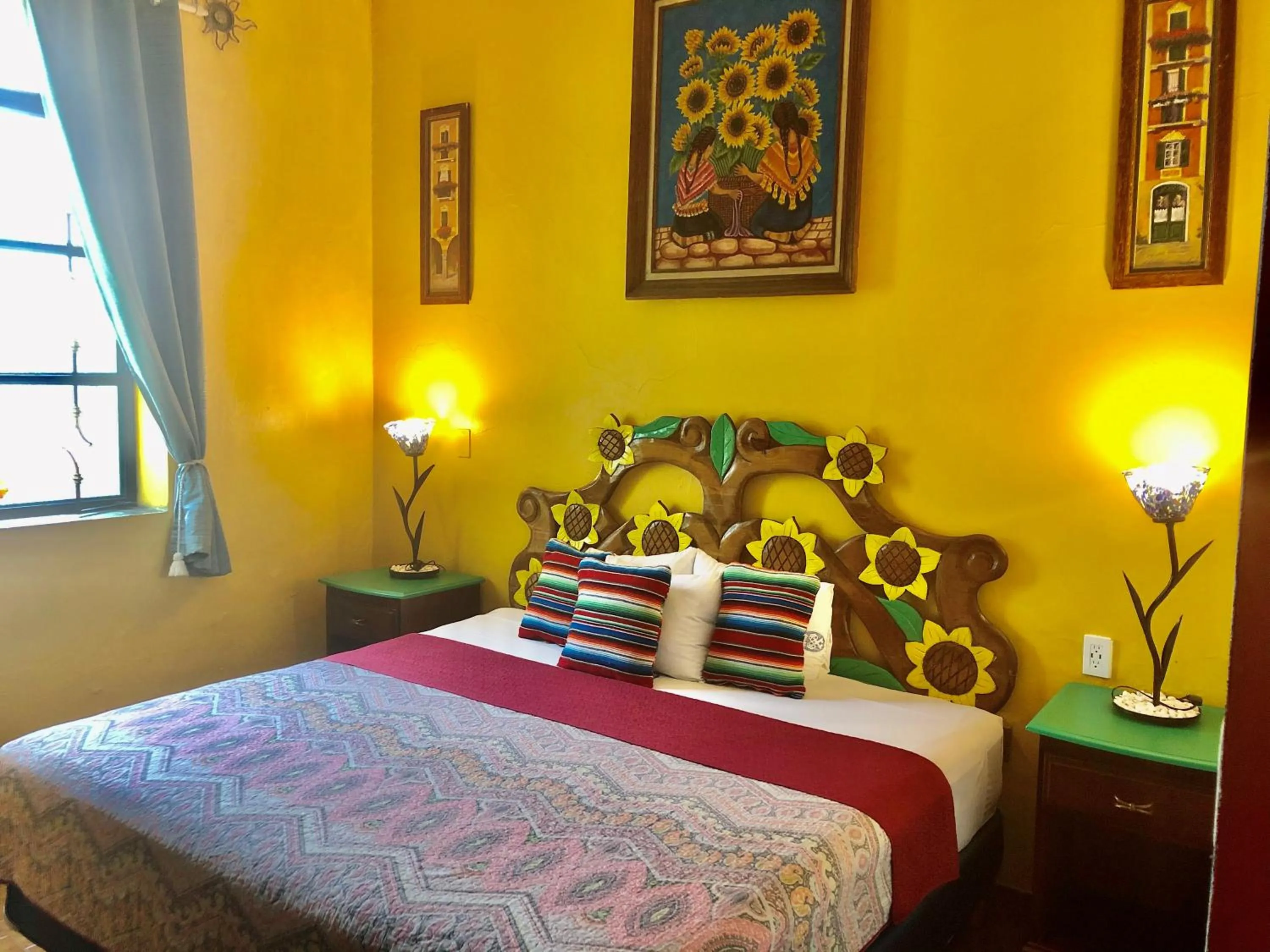 Bed in Posada las Margaritas