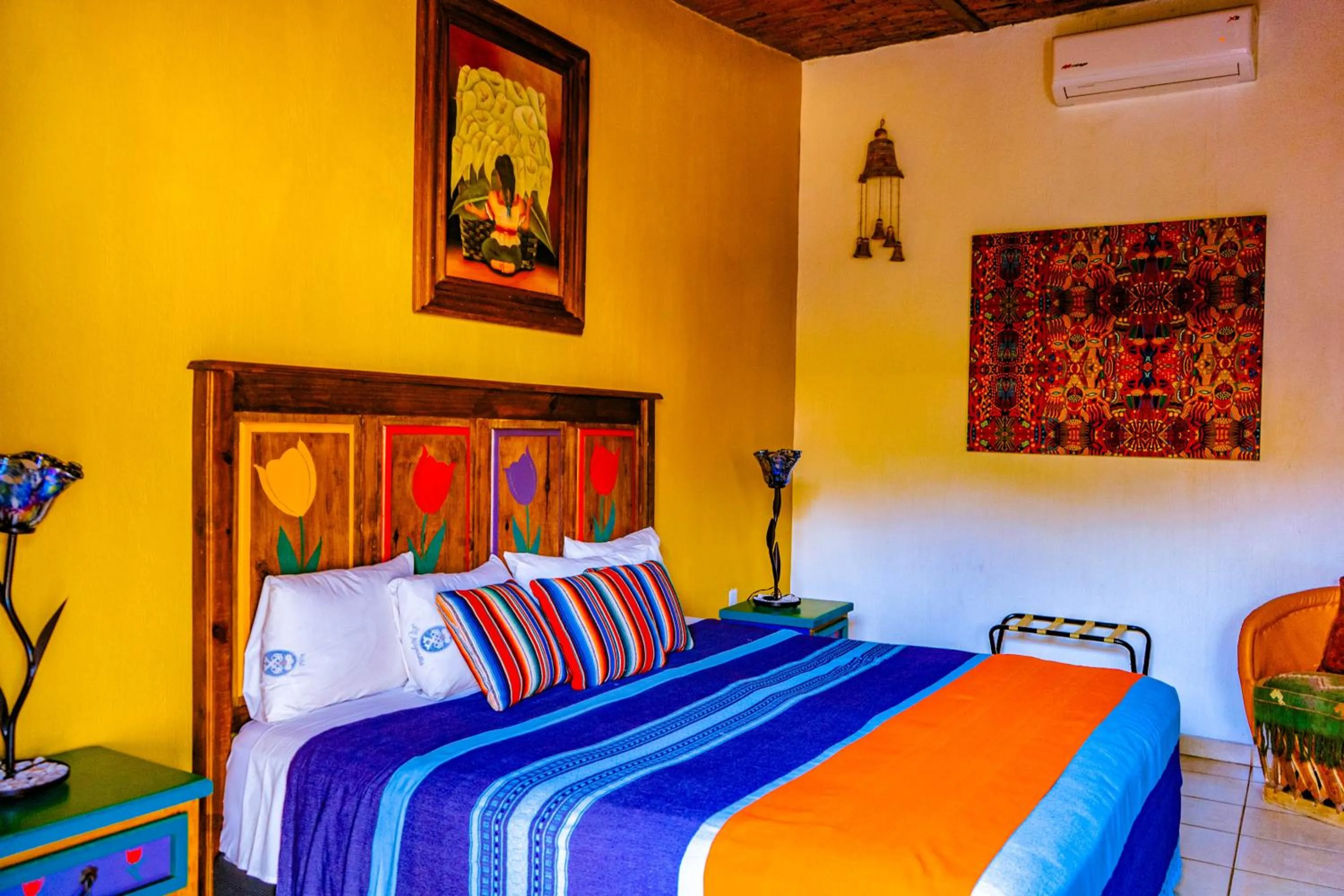 Bed in Posada las Margaritas