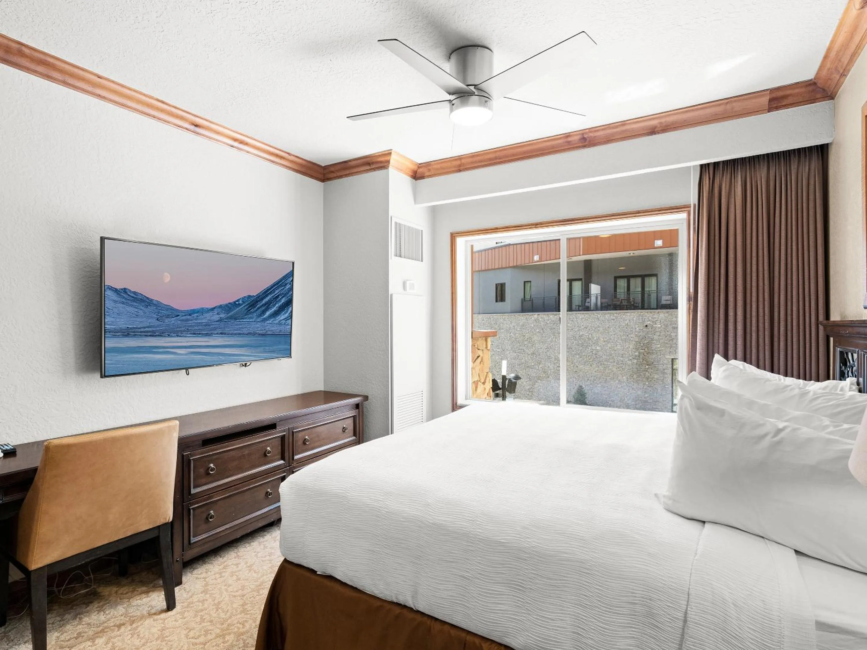 Bed in Canyons Village Condos by All Seasons Resort Lodging