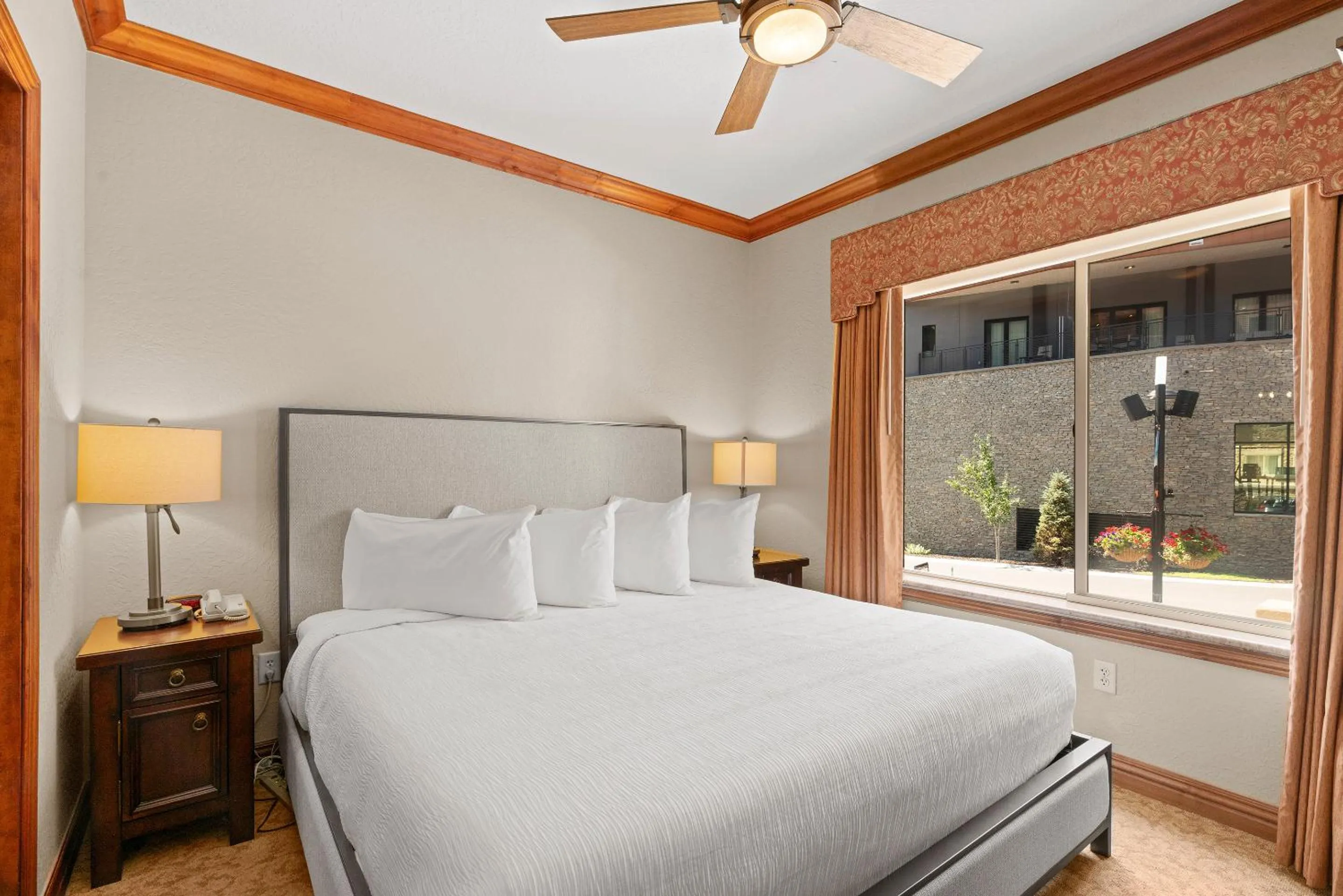 Bed in Canyons Village Condos by All Seasons Resort Lodging