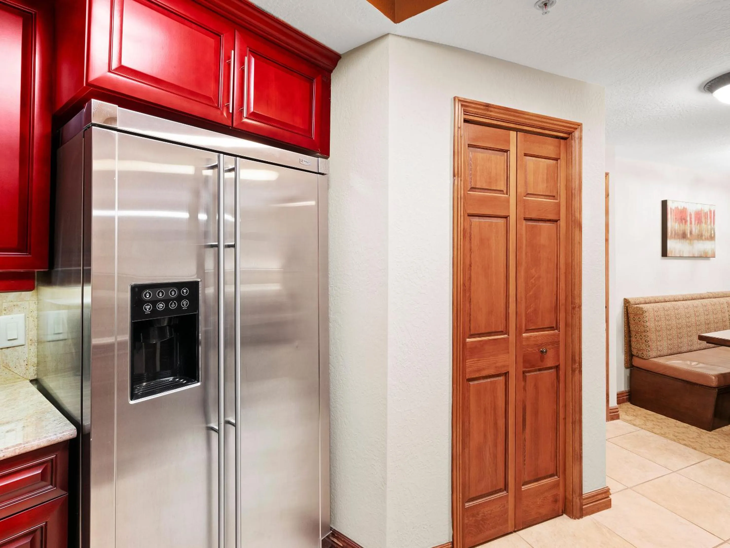 kitchen, Bed in Canyons Village Condos by All Seasons Resort Lodging