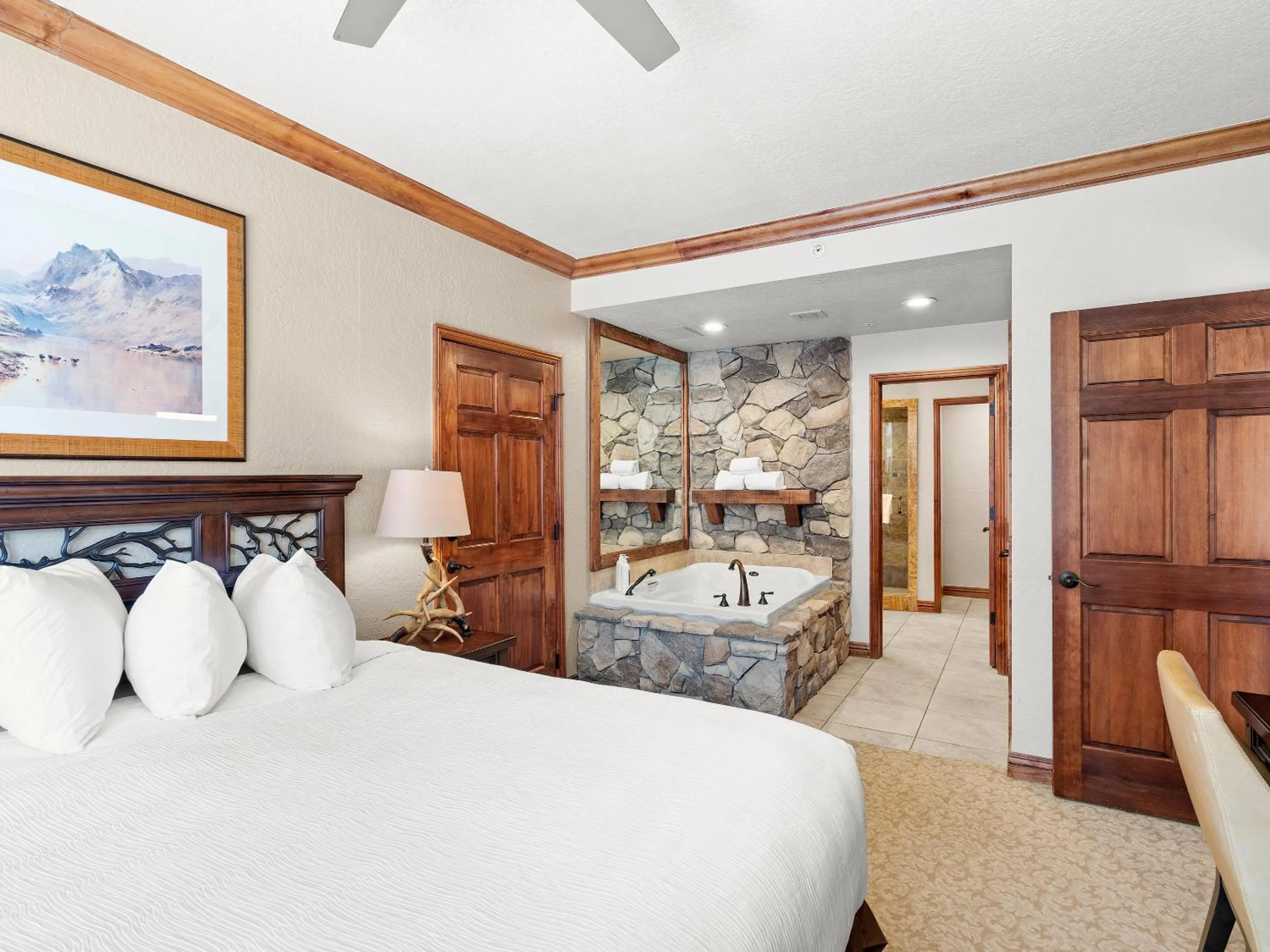 Bed in Canyons Village Condos by All Seasons Resort Lodging