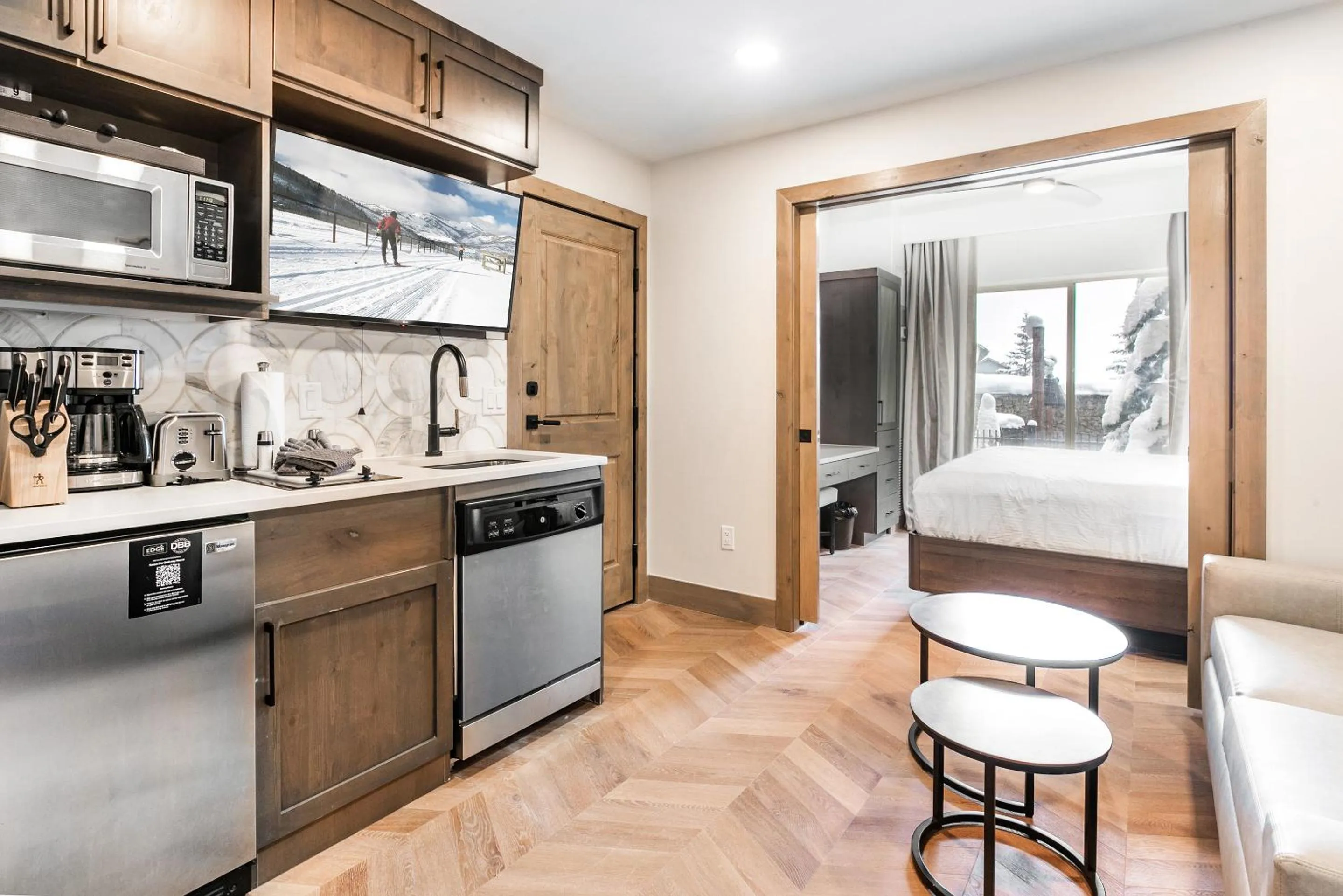 Kitchen or kitchenette in Canyons Village Condos by All Seasons Resort Lodging