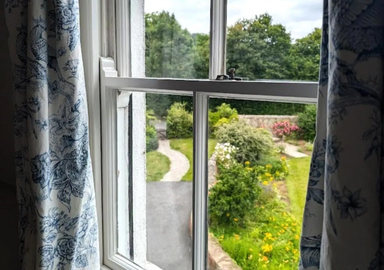 Garden view in Mill End Hotel