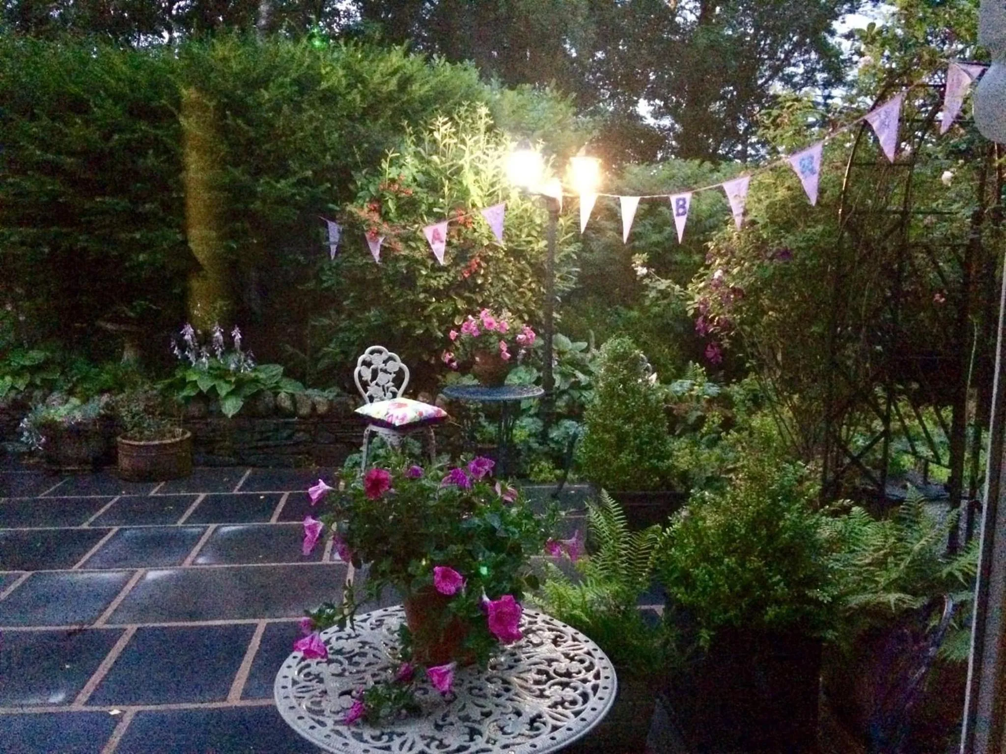 Garden in Storrs Gate House