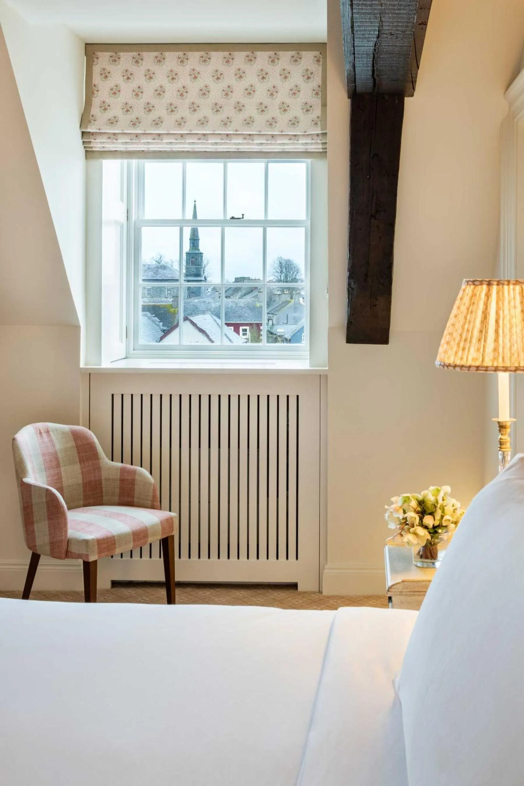 View (from property/room), Bed in Cashel Palace Hotel