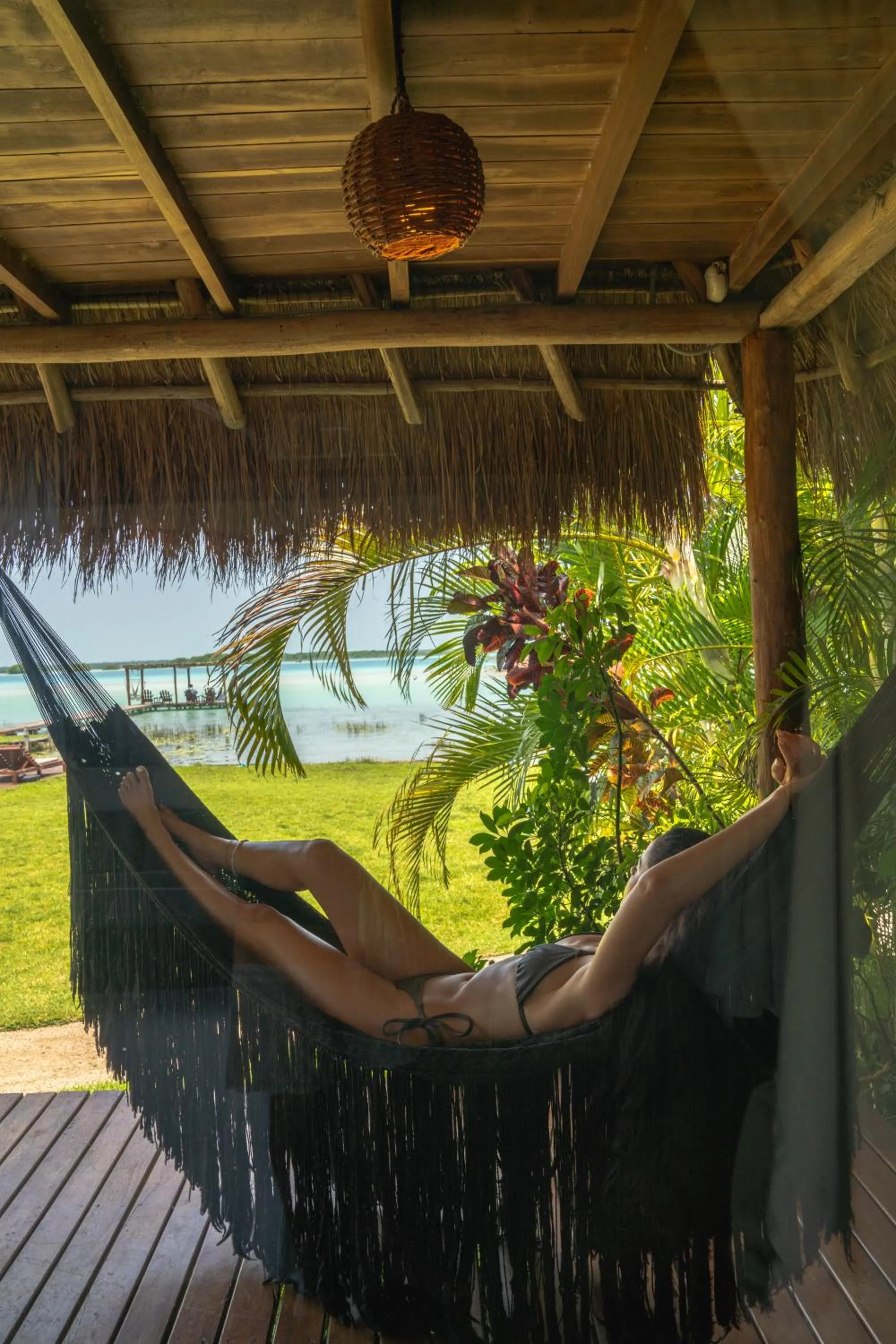 Sea view in Hotel CasaBakal - A pie de Laguna - Bacalar