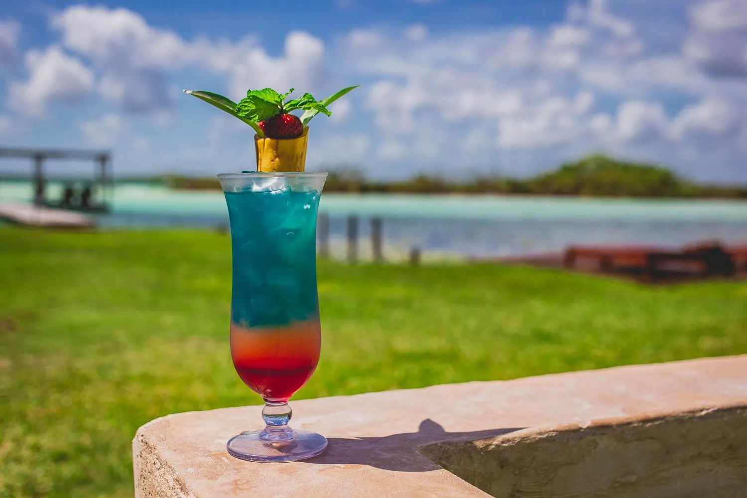 Drinks in Hotel CasaBakal - A pie de Laguna - Bacalar