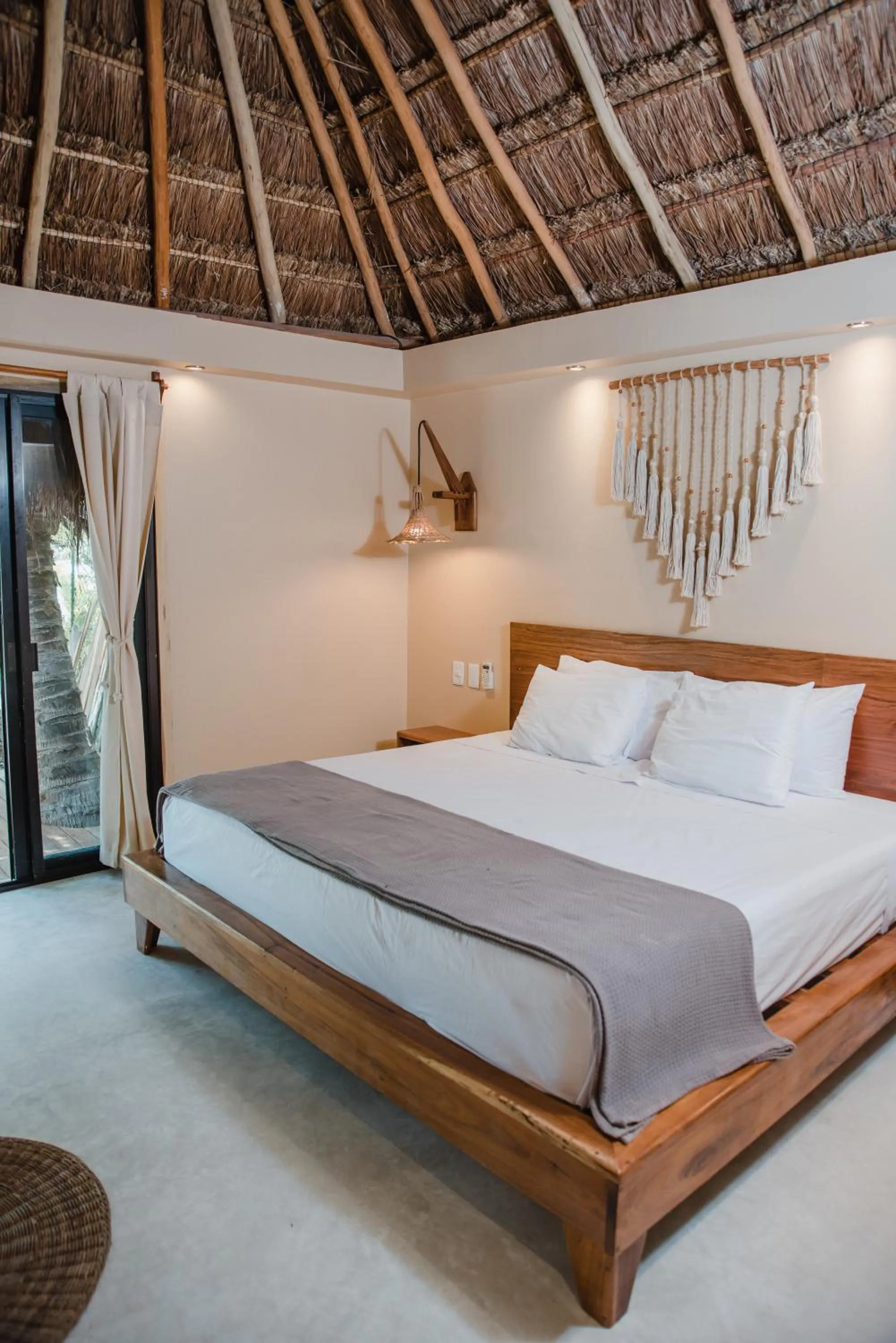 Bed in Hotel CasaBakal - A pie de Laguna - Bacalar