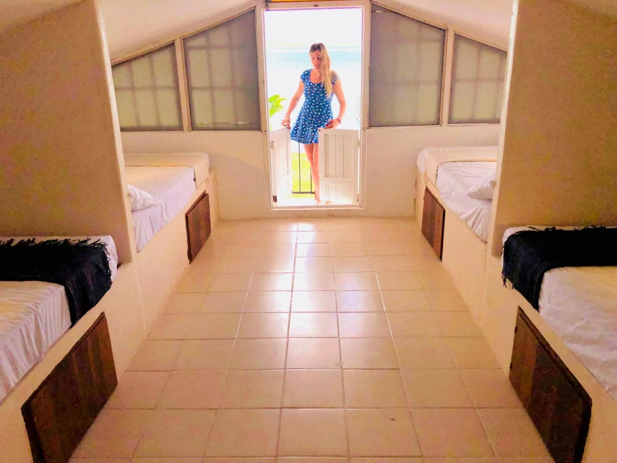 Photo of the whole room, Bed in Hotel CasaBakal - A pie de Laguna - Bacalar