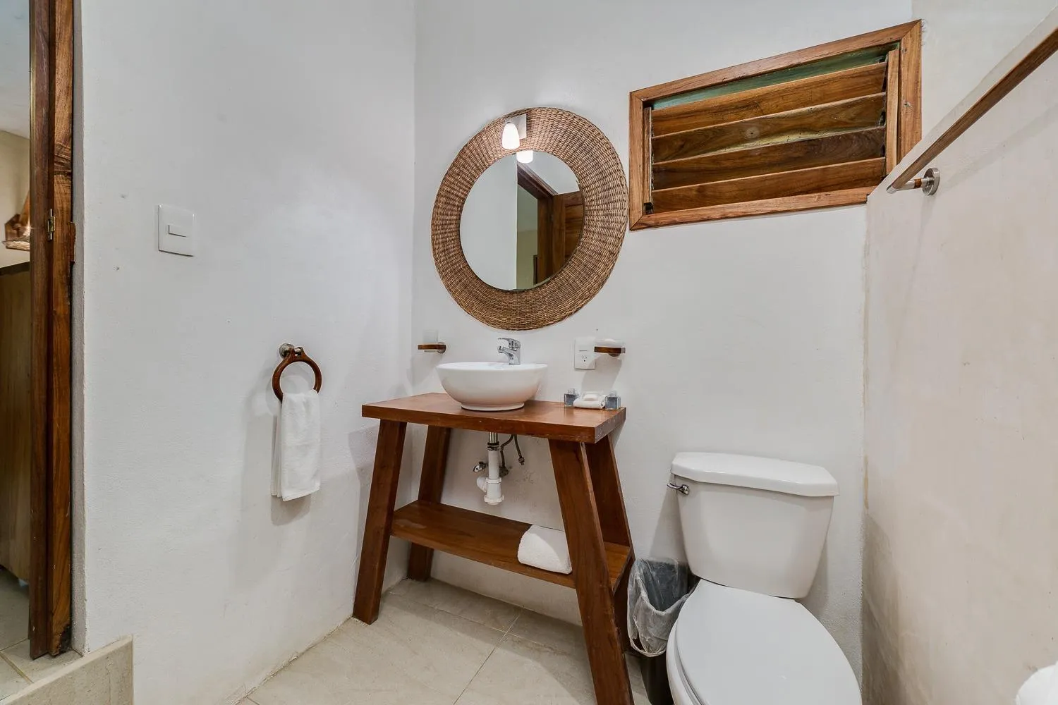 Bathroom in Hotel CasaBakal - A pie de Laguna - Bacalar