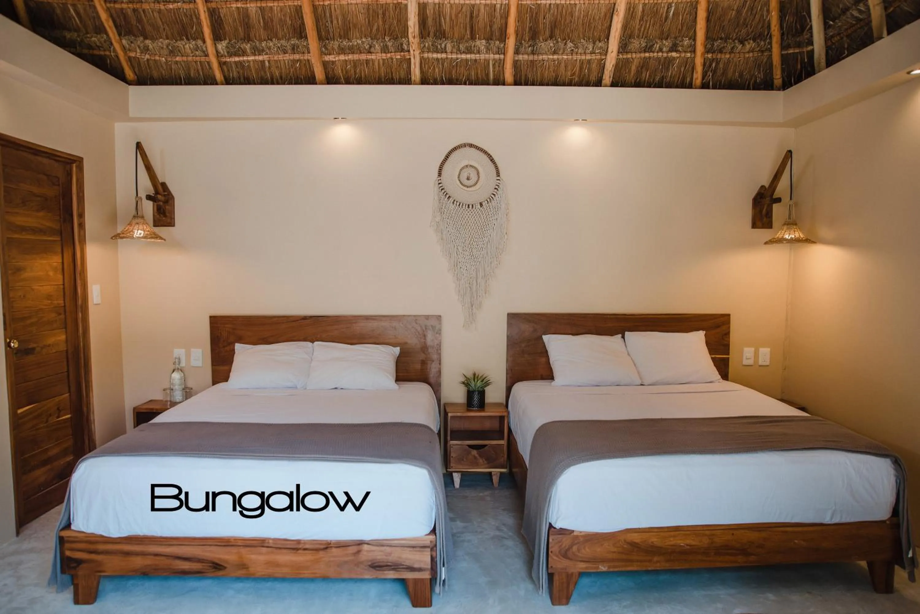 Bed in Hotel CasaBakal - A pie de Laguna - Bacalar