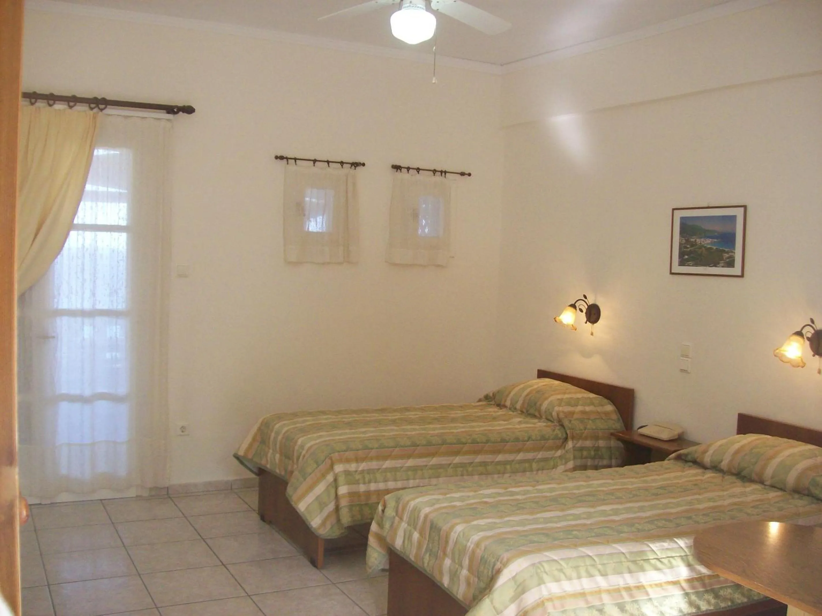 Bed in Vassiliki Studios