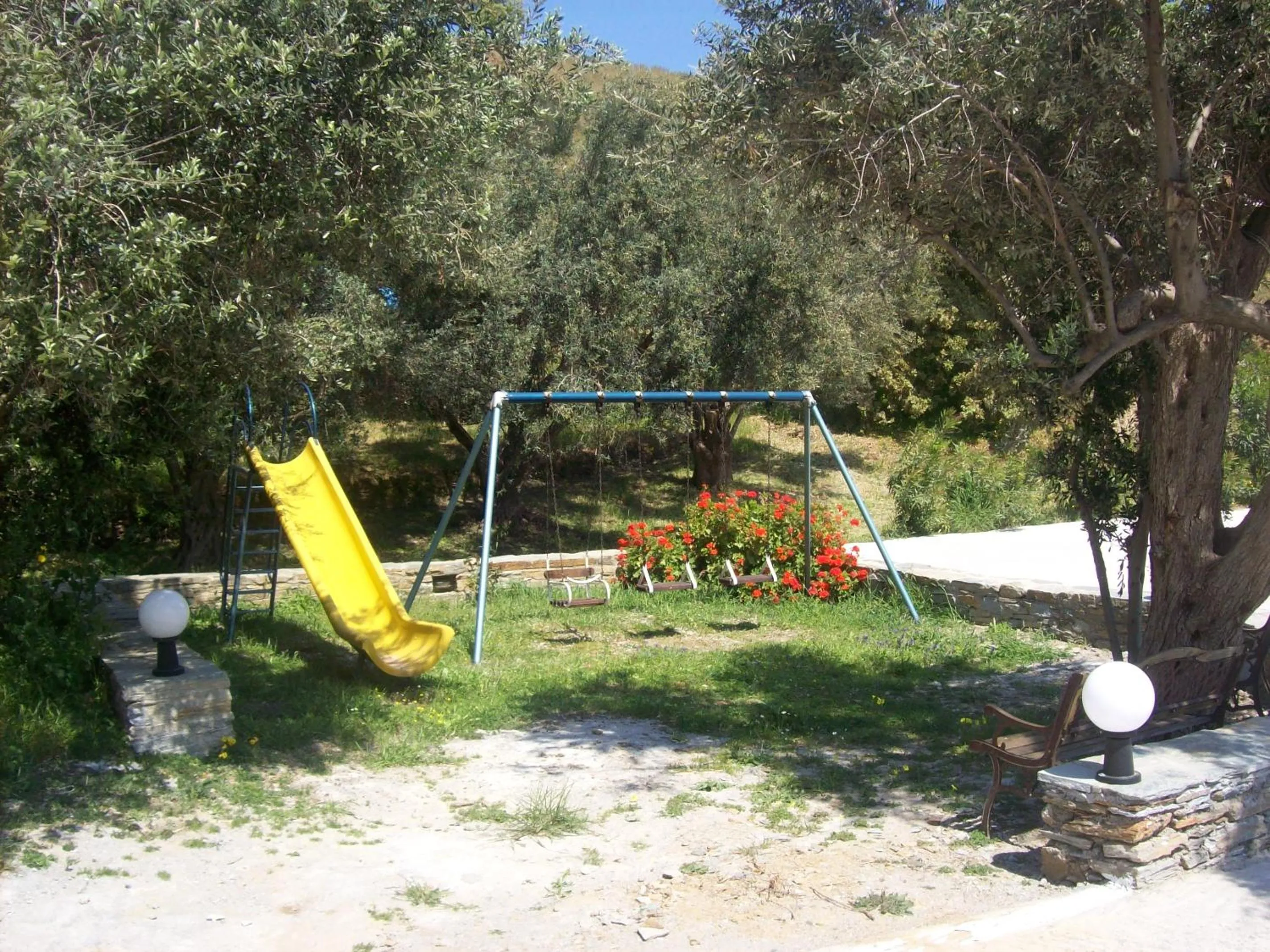 Children play ground in Vassiliki Studios