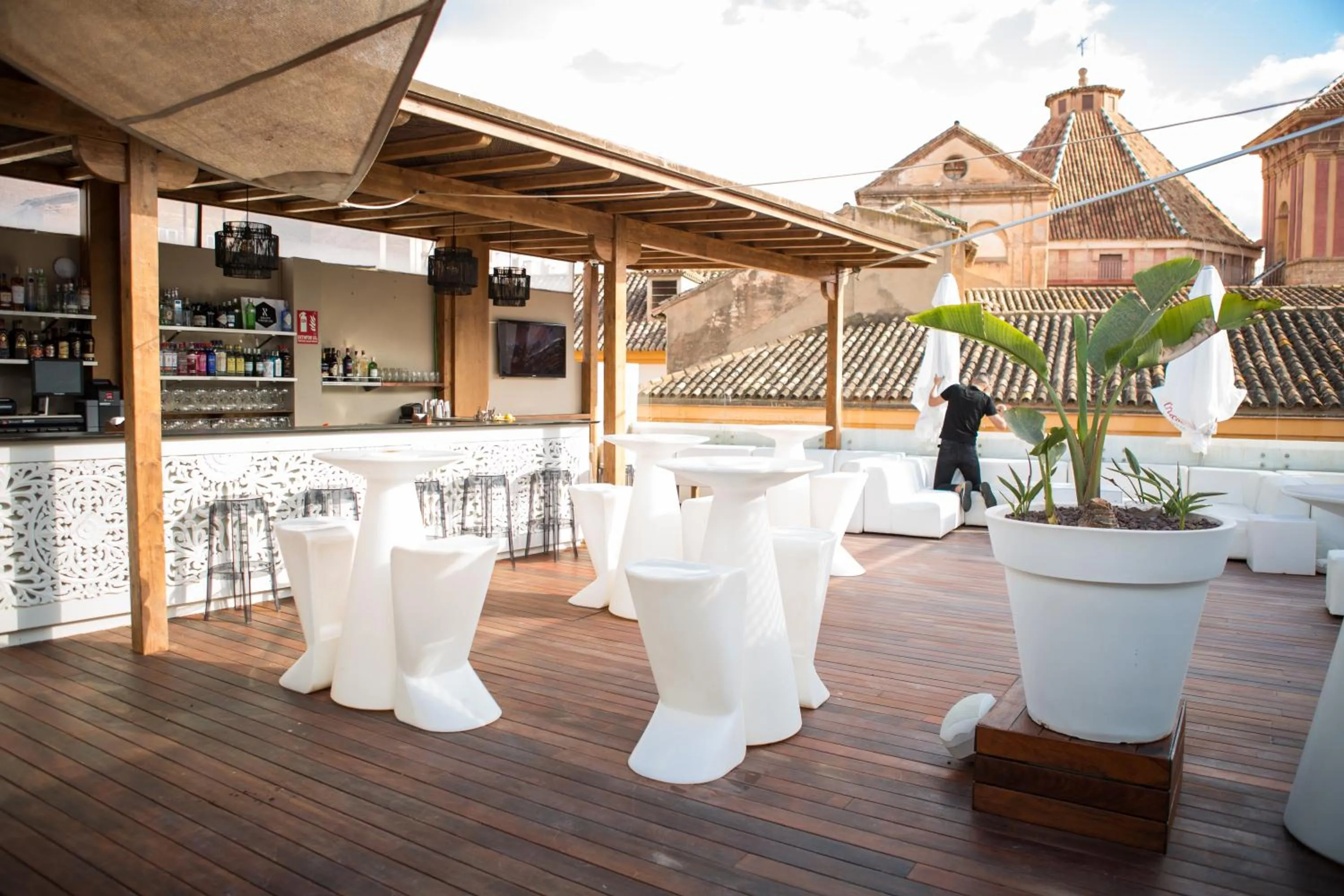 Balcony/Terrace in Apartamentos Málaga Premium - Calle San Telmo