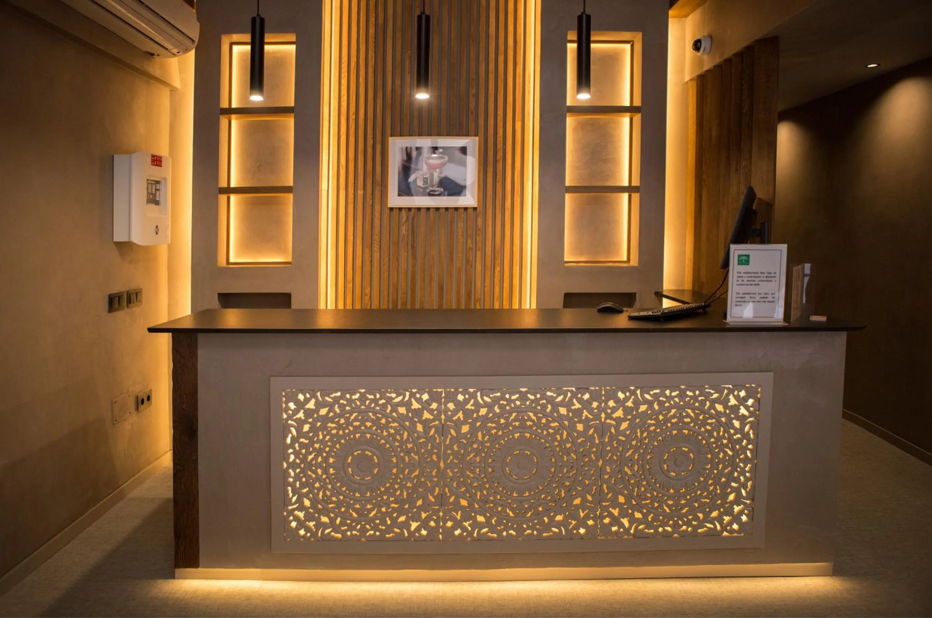 Lobby or reception in Apartamentos Málaga Premium - Calle San Telmo