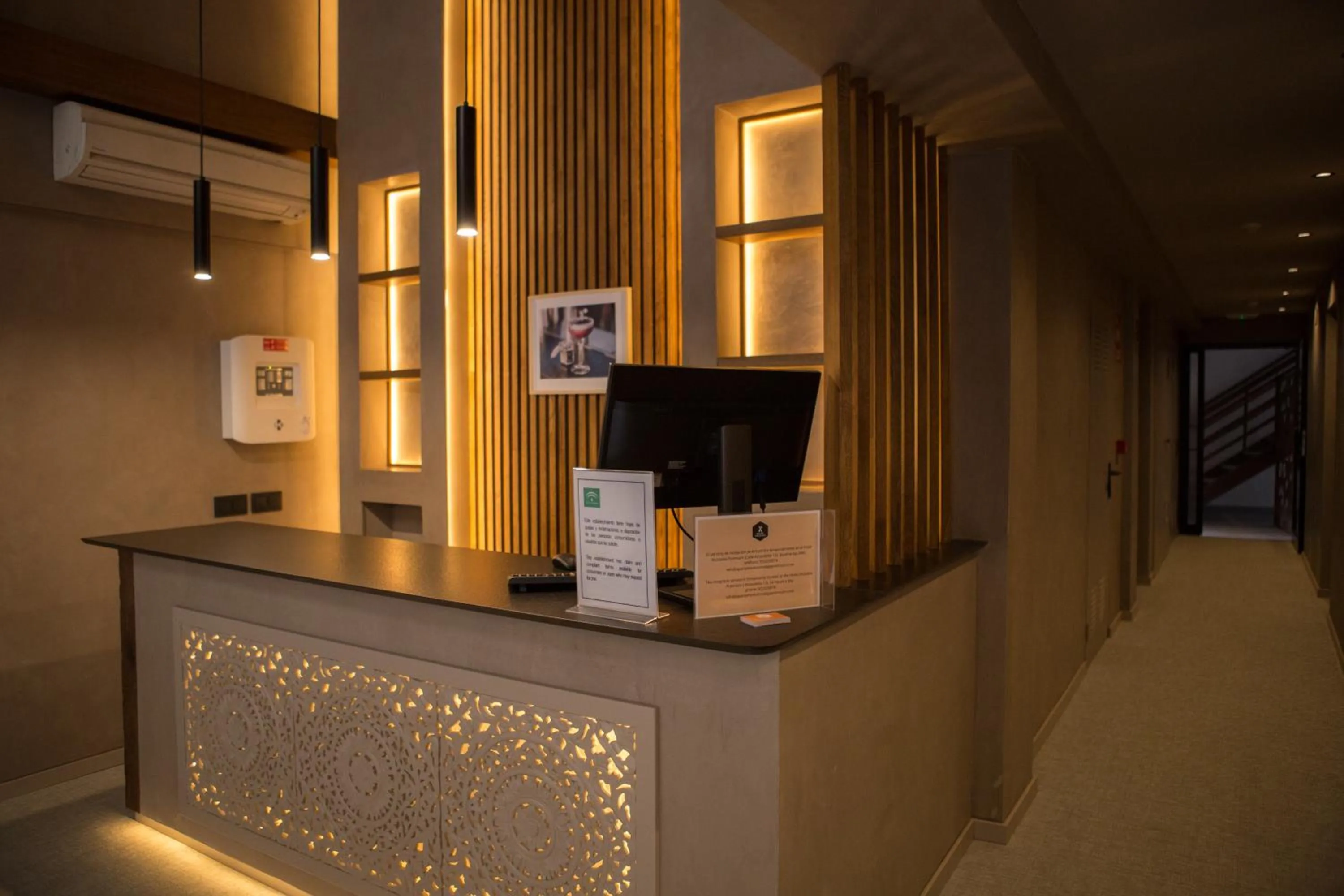 Lobby or reception in Apartamentos Málaga Premium - Calle San Telmo