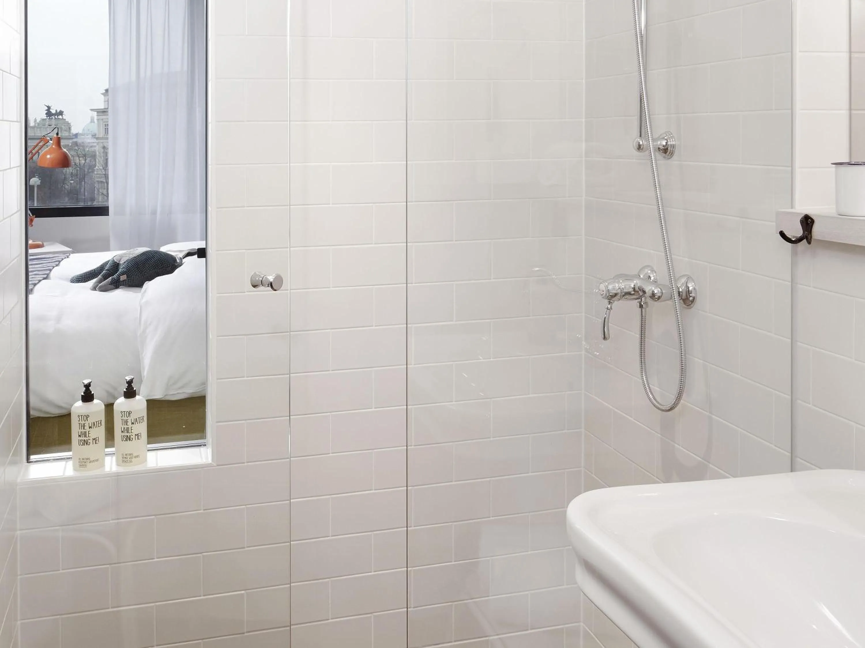 Bedroom in 25hours Hotel beim MuseumsQuartier