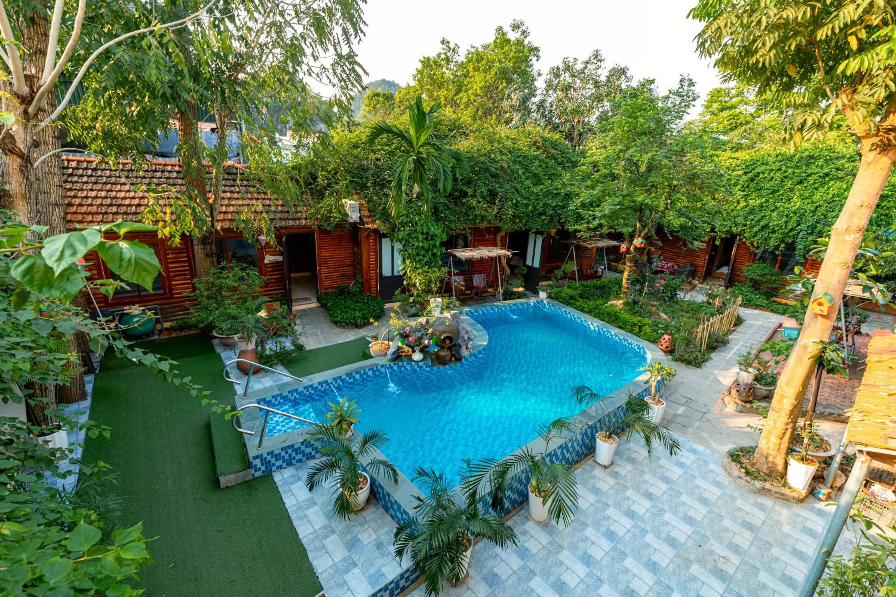 On site in Green Peace Bungalow