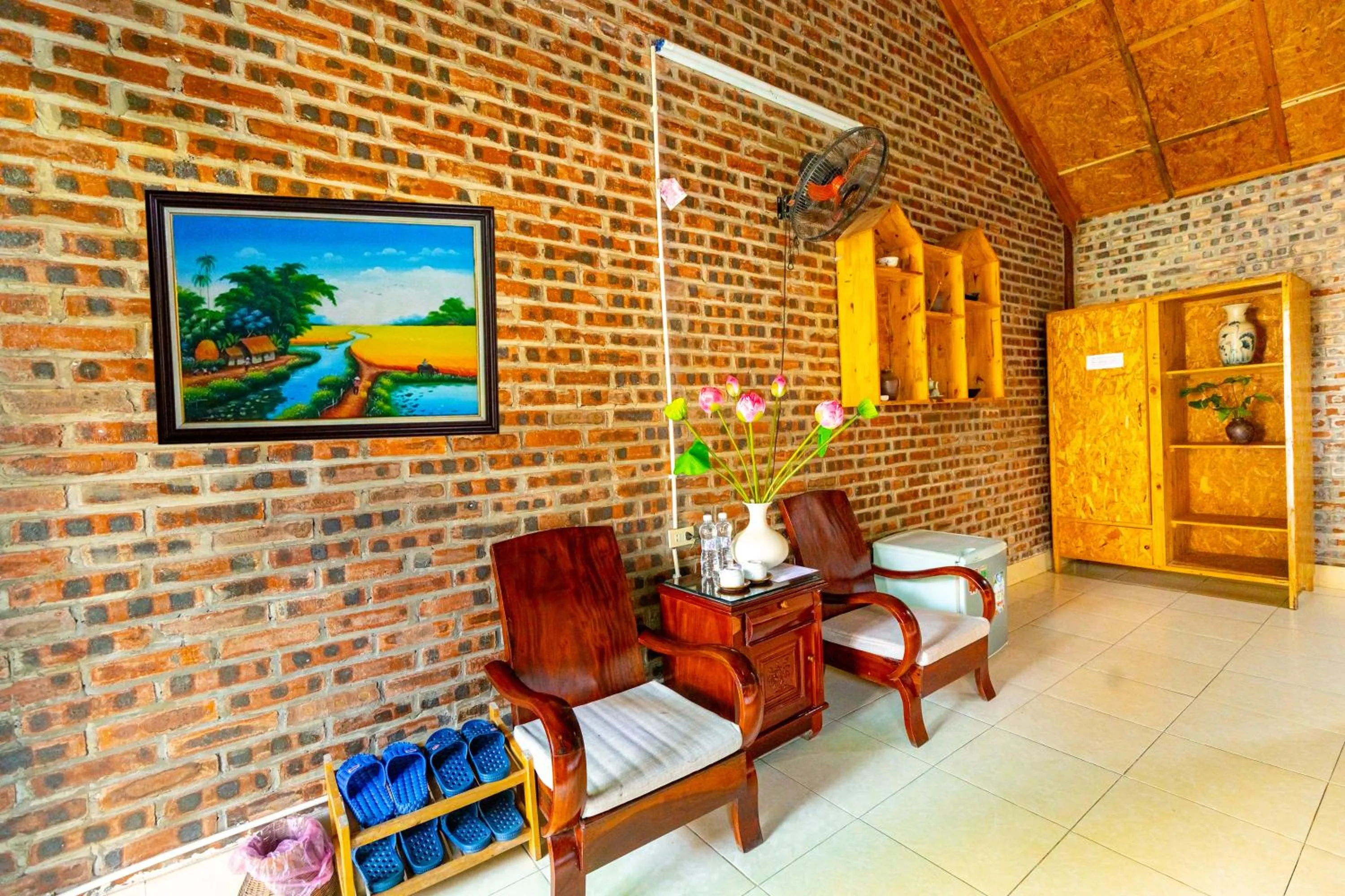 Bedroom in Green Peace Bungalow