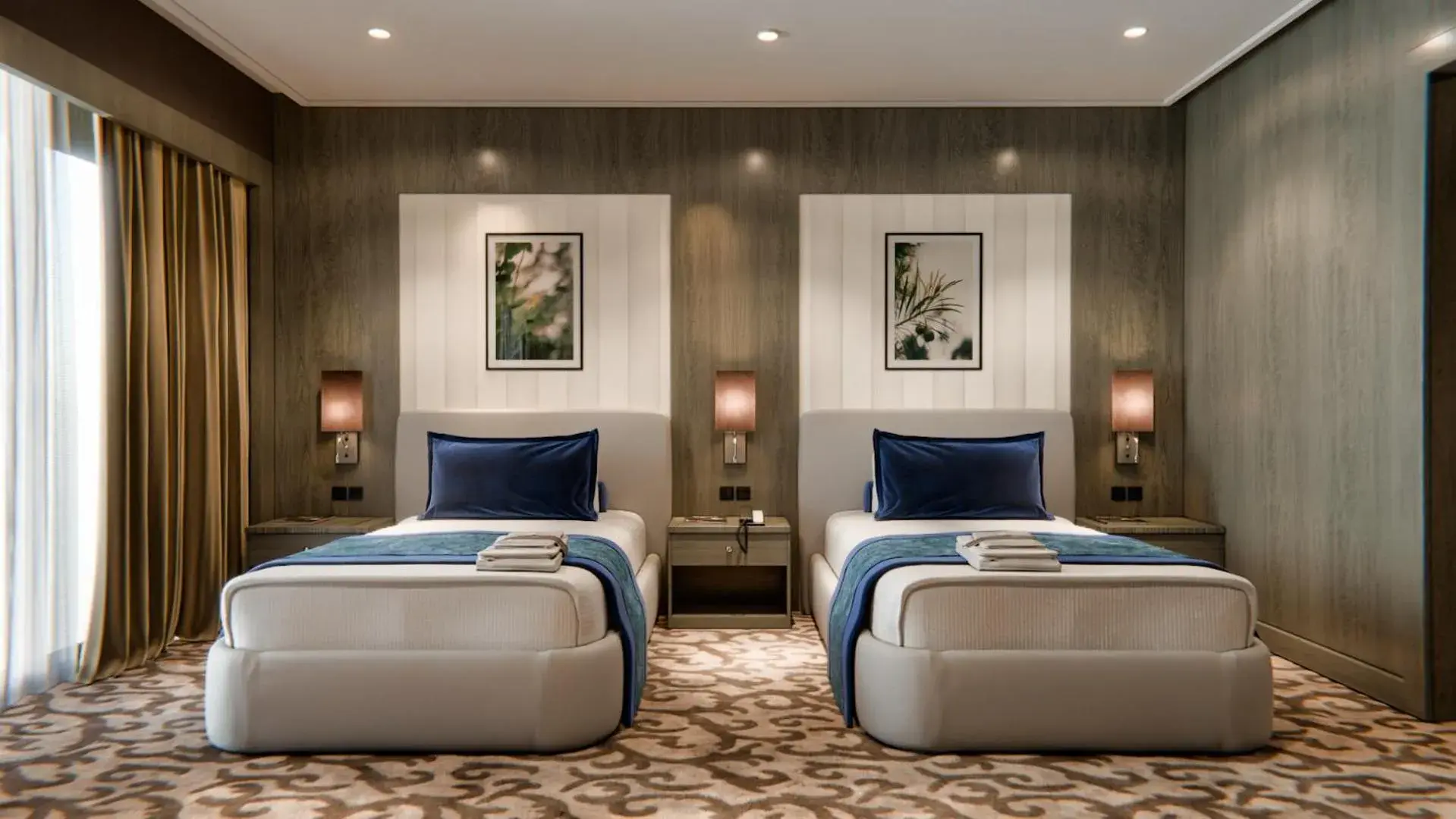 Deluxe Twin Room - single occupancy in AlHamra Hotel Kuwait Deluxe Twin Room - single occupancy in AlHamra Hotel Kuwait