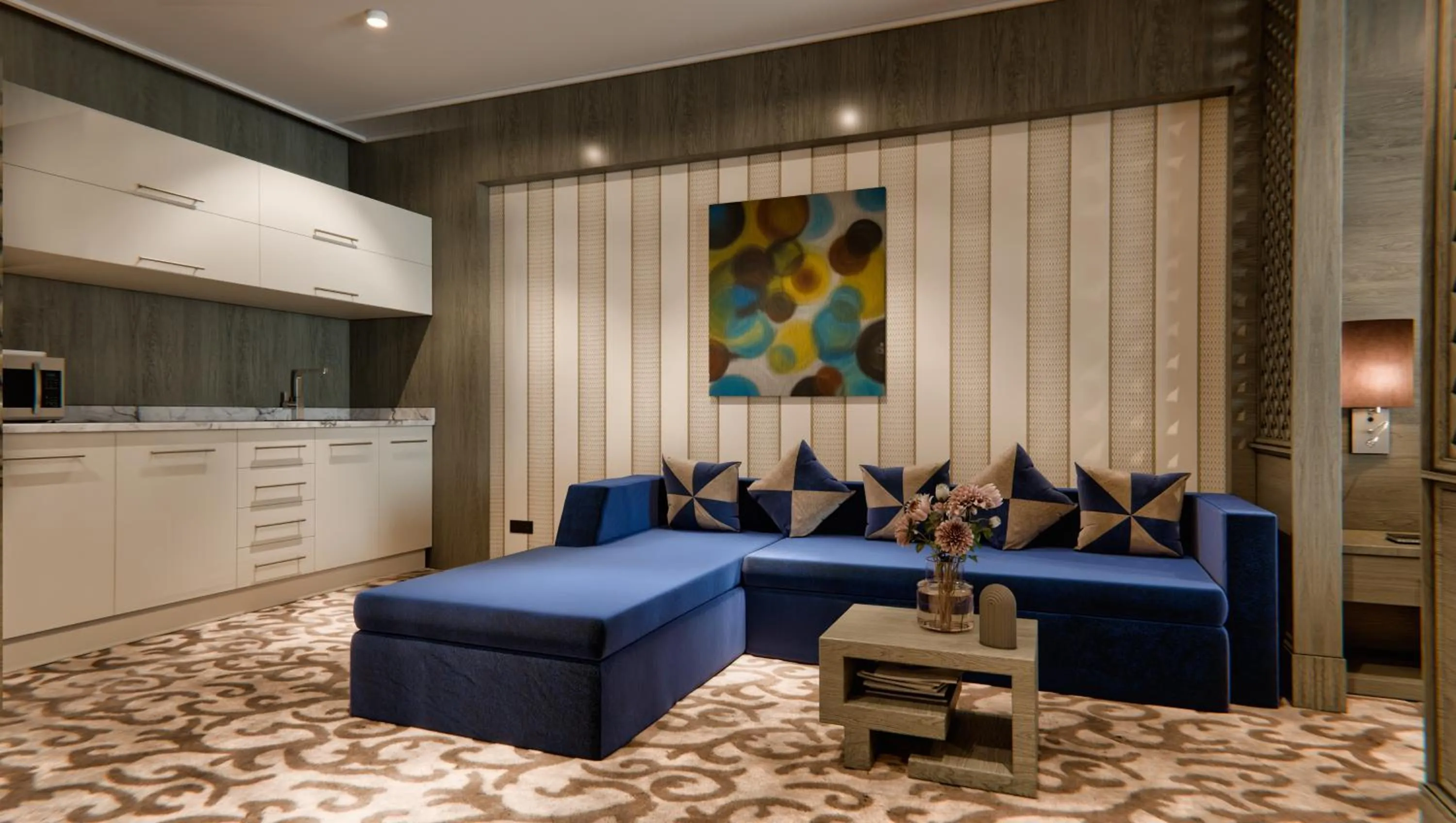 Living room in AlHamra Hotel Kuwait