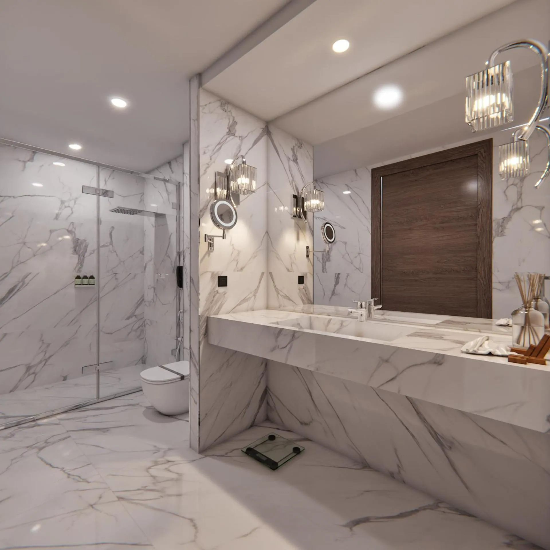 Bathroom in AlHamra Hotel Kuwait