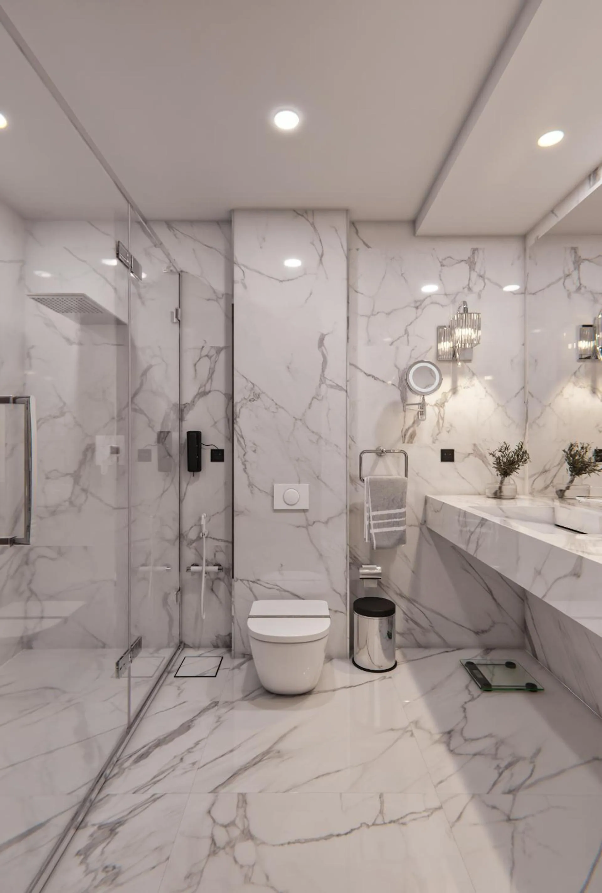 Bathroom in AlHamra Hotel Kuwait