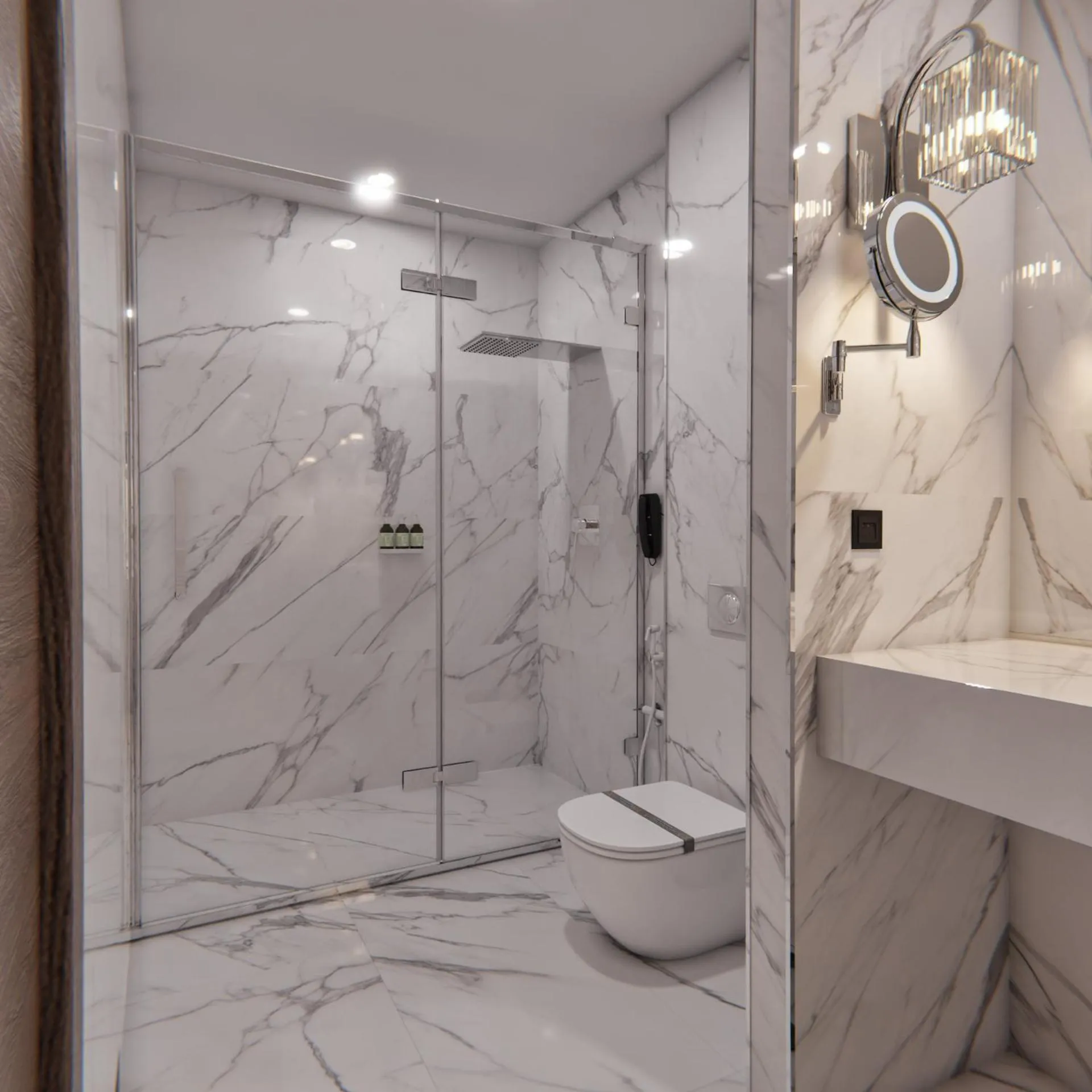 Bathroom in AlHamra Hotel Kuwait