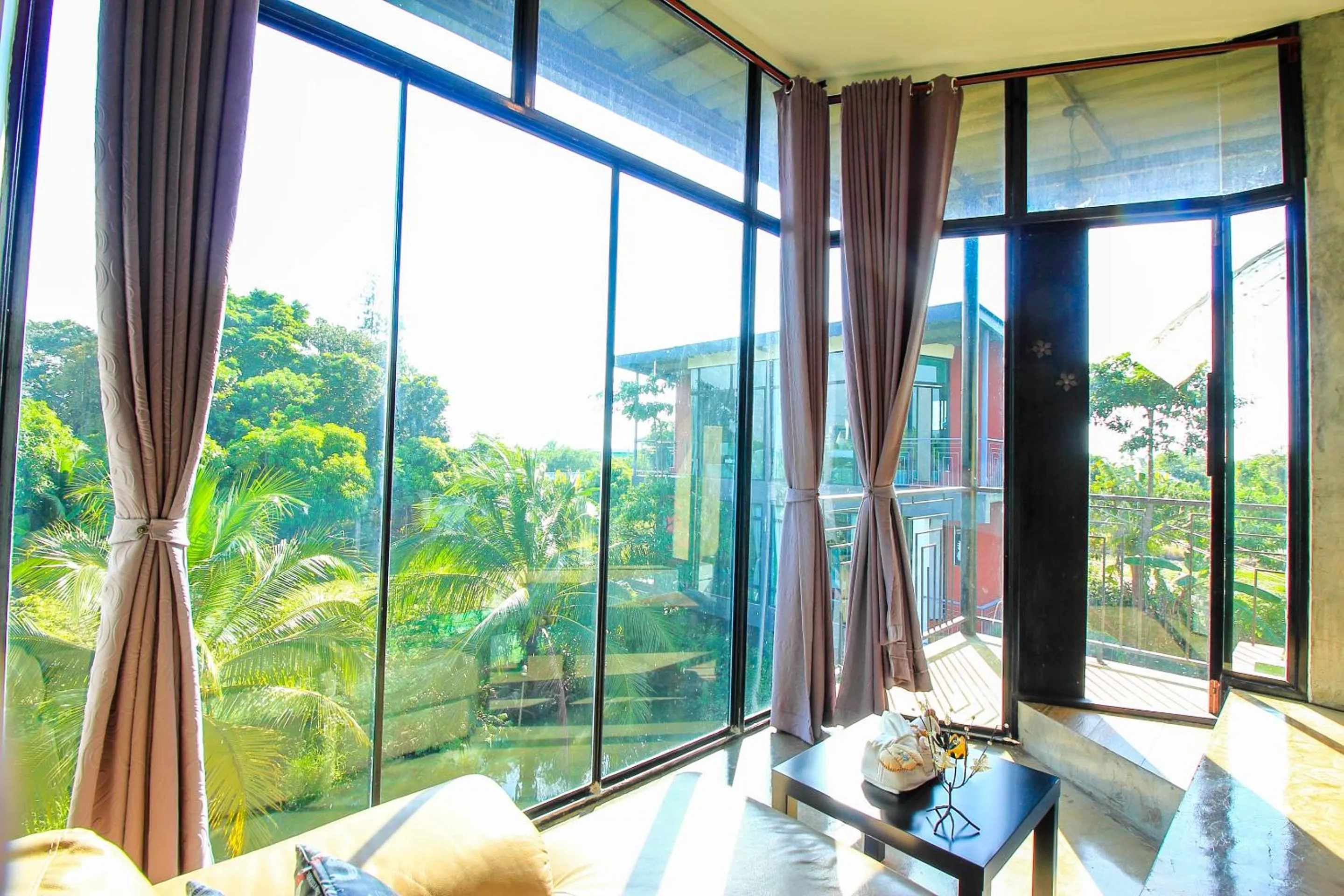 Garden view in Plernsalaya resort